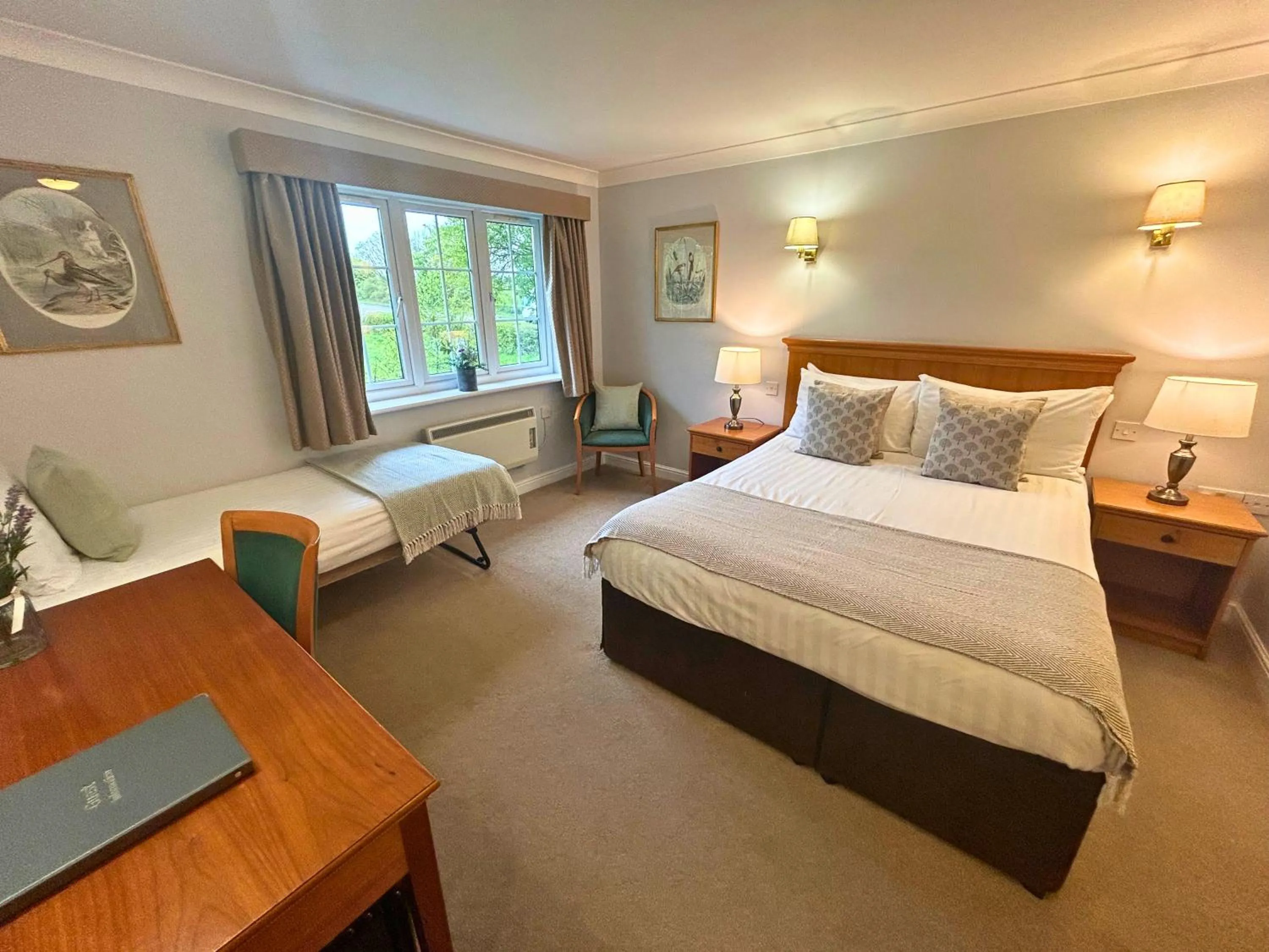 Bed in New Forest Lodge