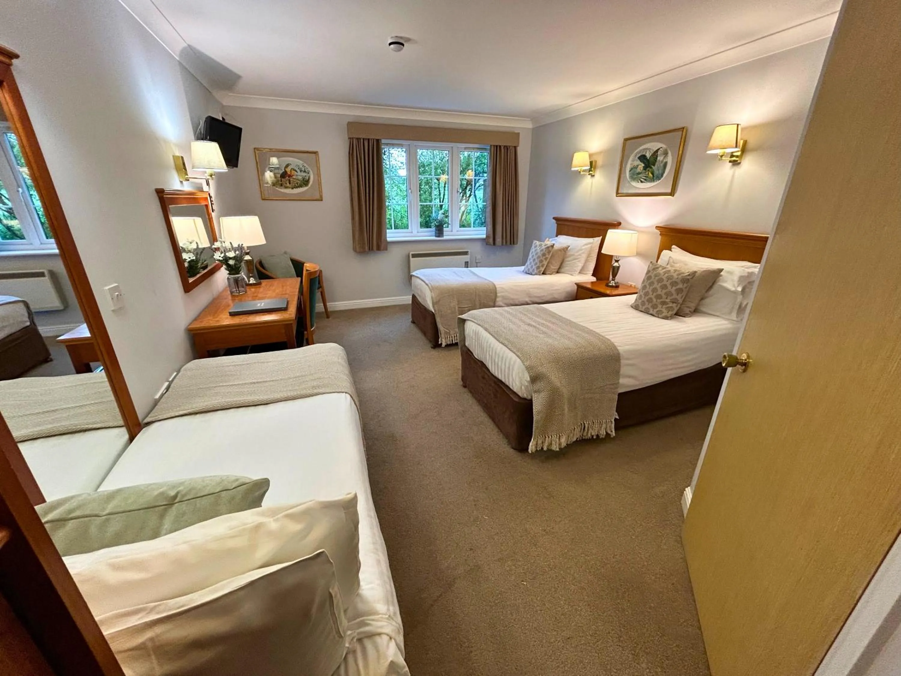 Bed in New Forest Lodge