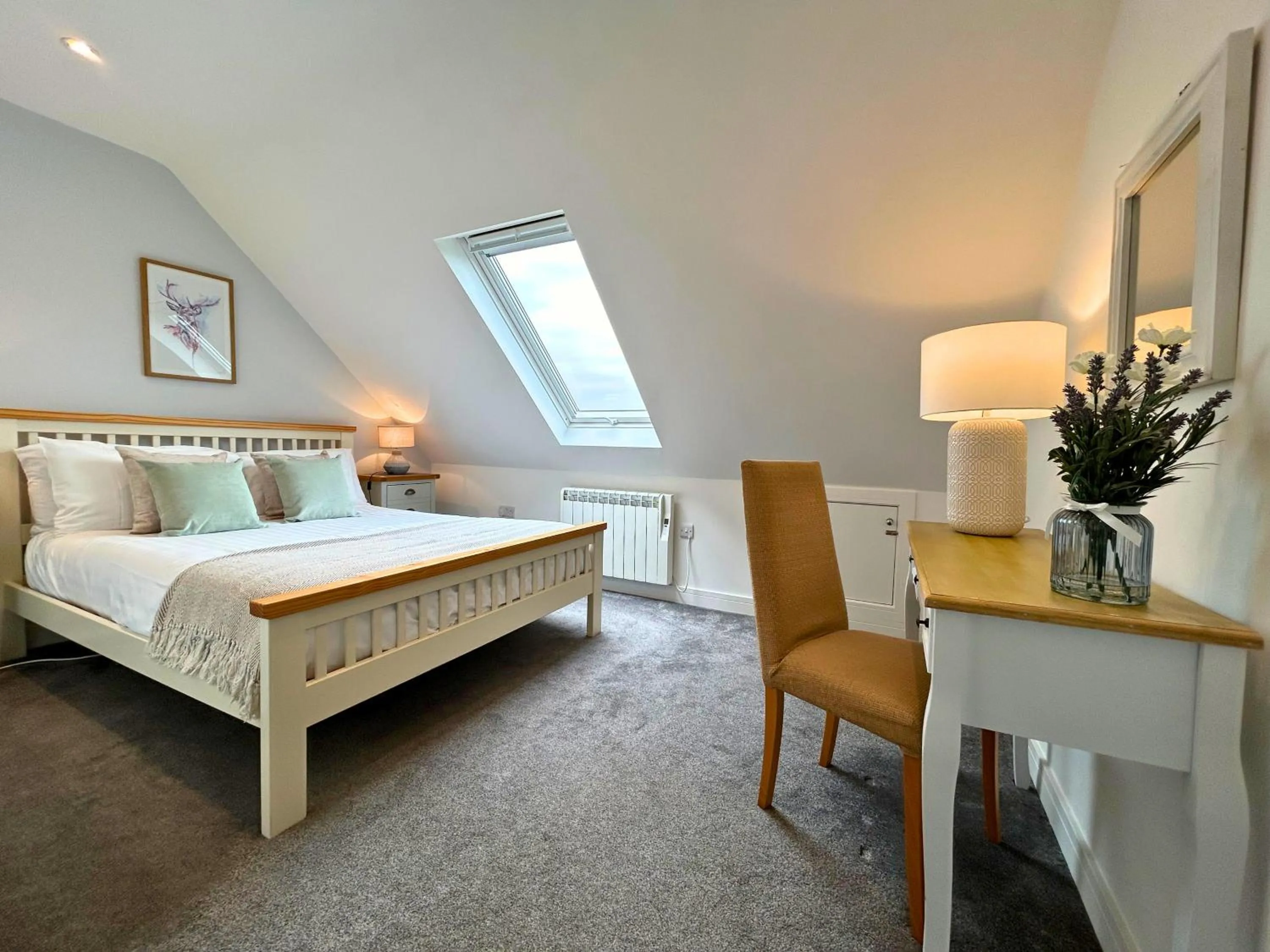 Bed in New Forest Lodge