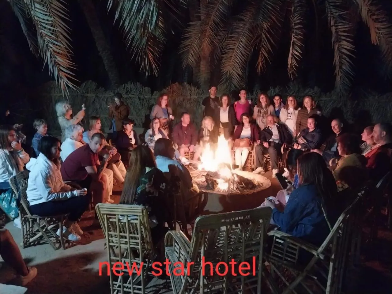 People in New Star Hotel