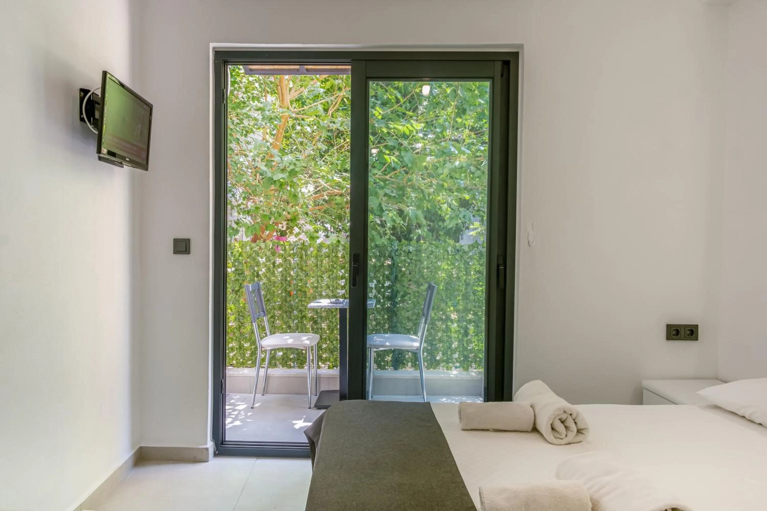 Bed in Datça Işık Apart