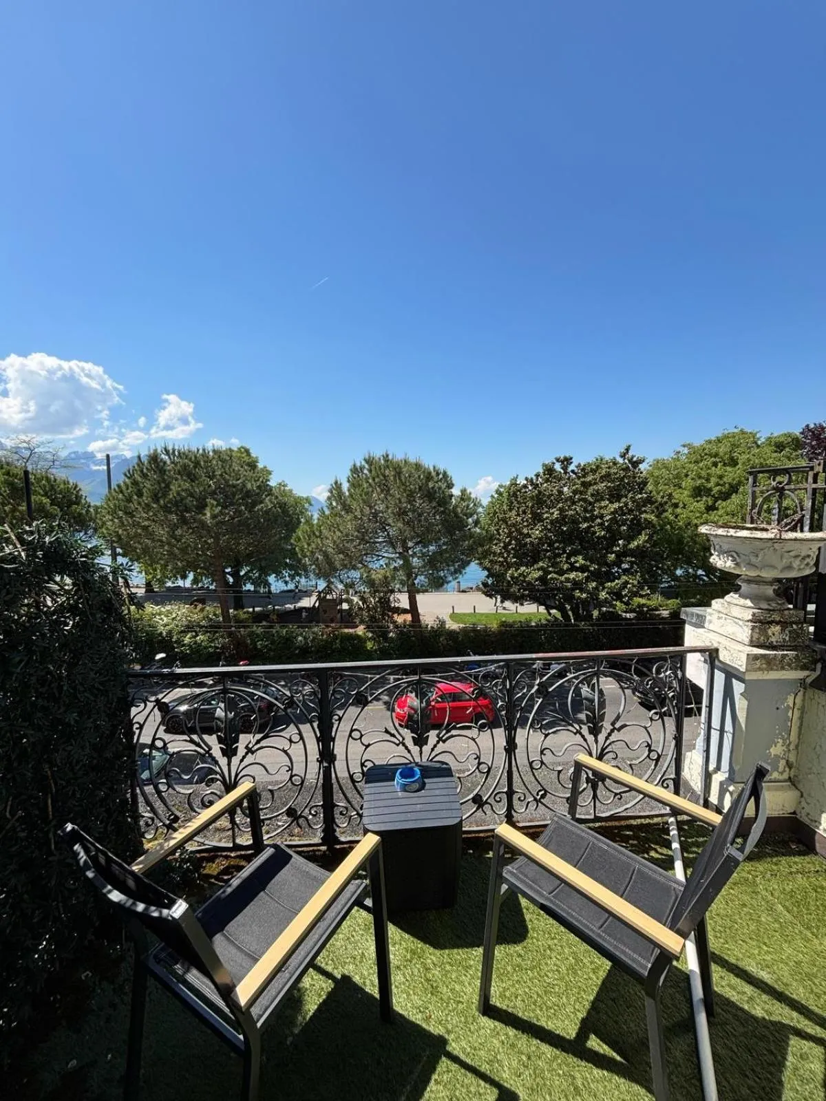 Lake view in Hotel Parc & Lac