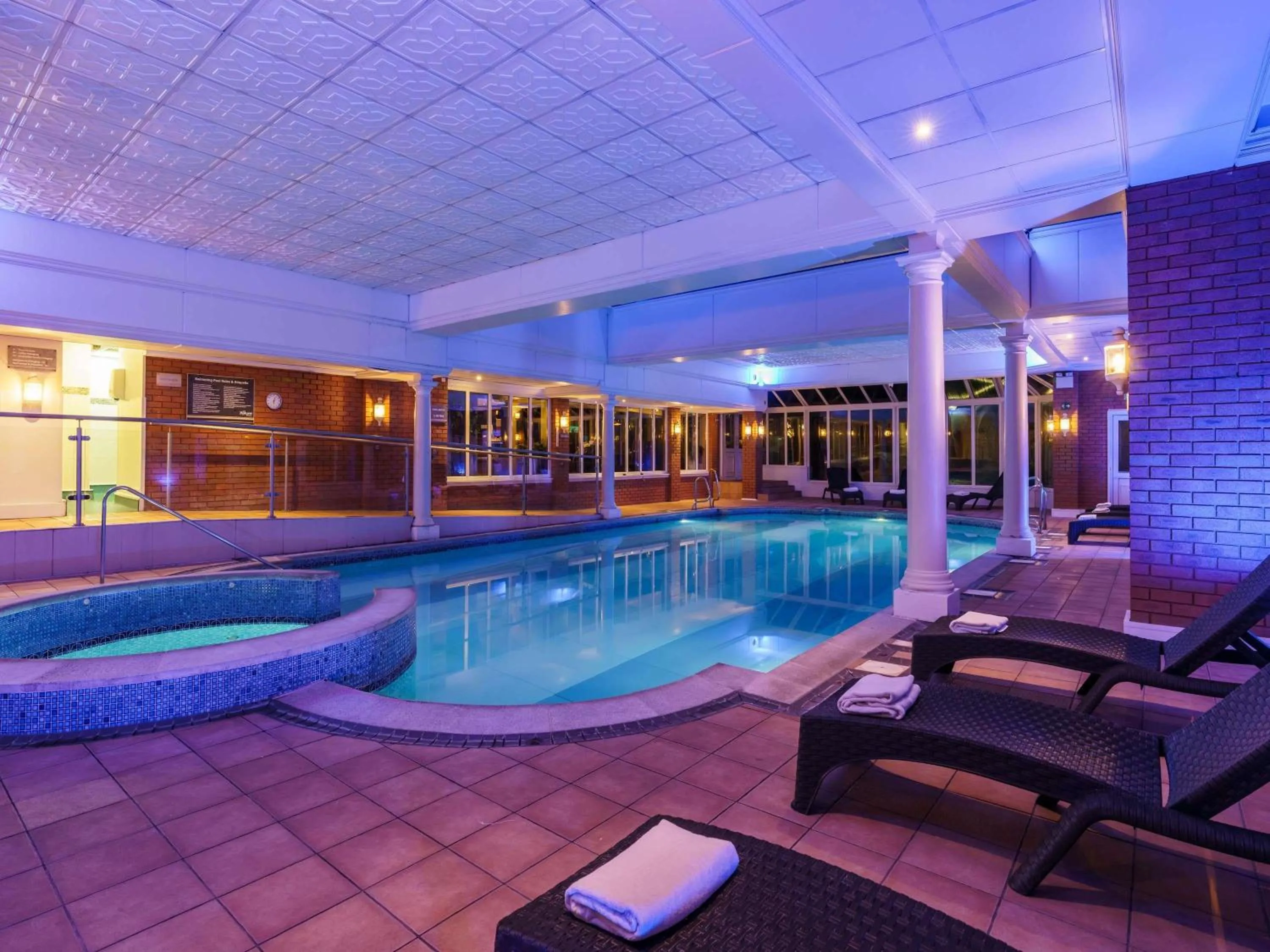 Pool view in Mercure Blackburn Dunkenhalgh Hotel & Spa