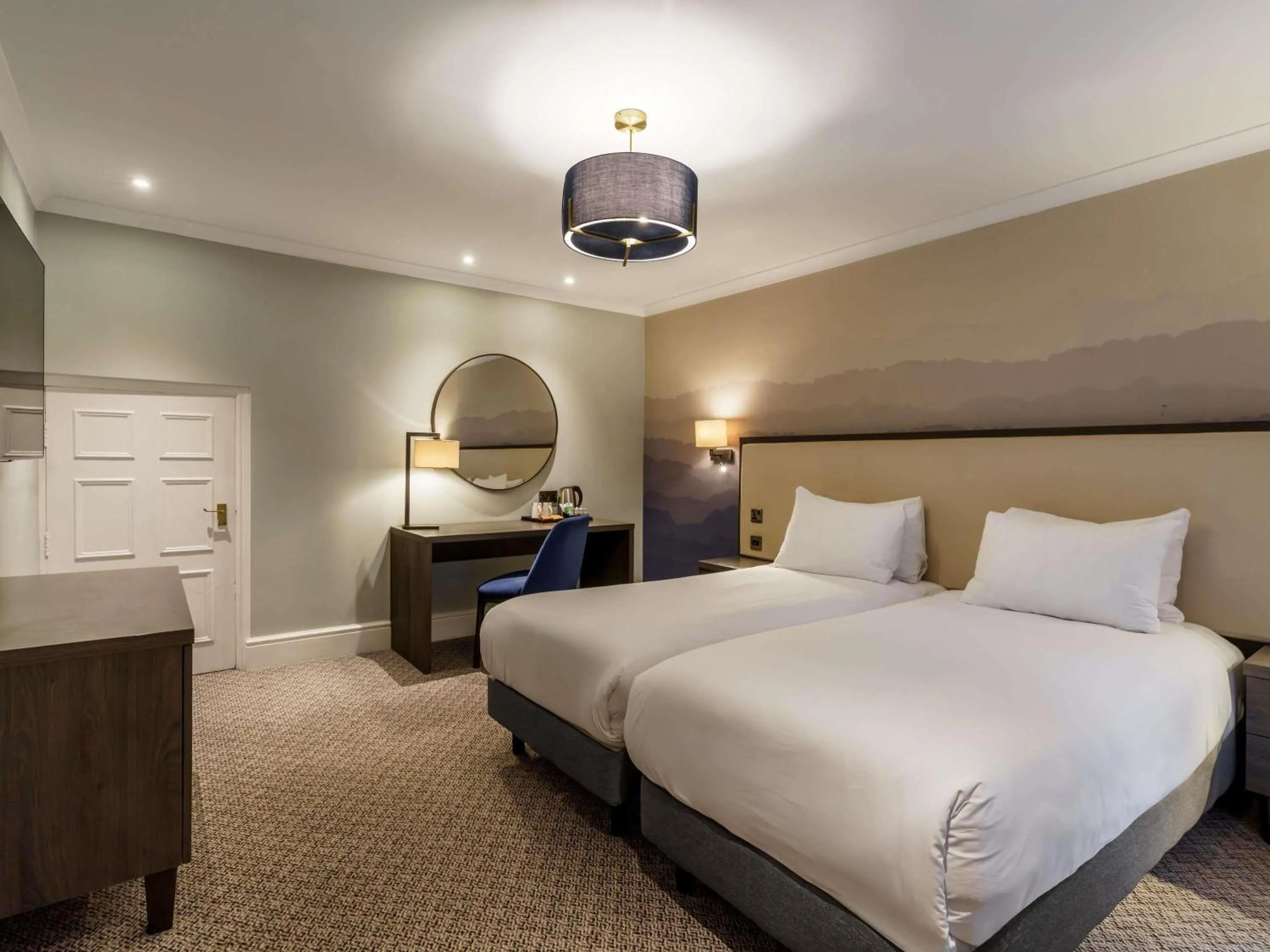 Bedroom, Bed in Mercure Blackburn Dunkenhalgh Hotel & Spa