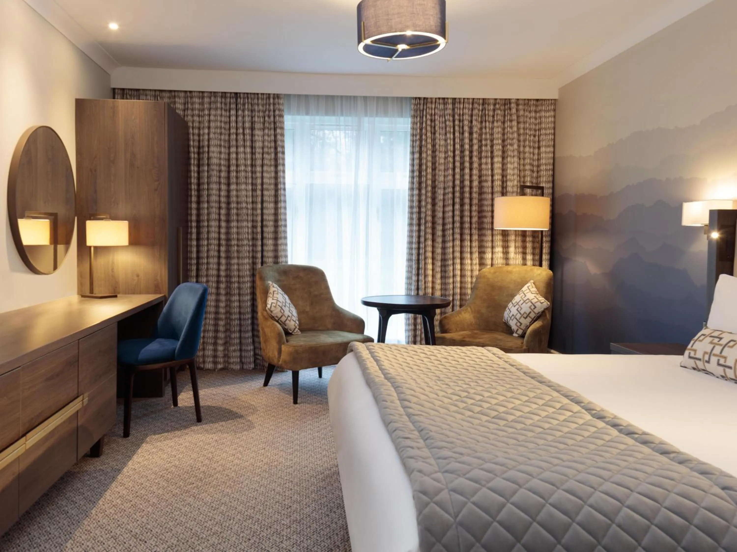 Bedroom, Bed in Mercure Blackburn Dunkenhalgh Hotel & Spa