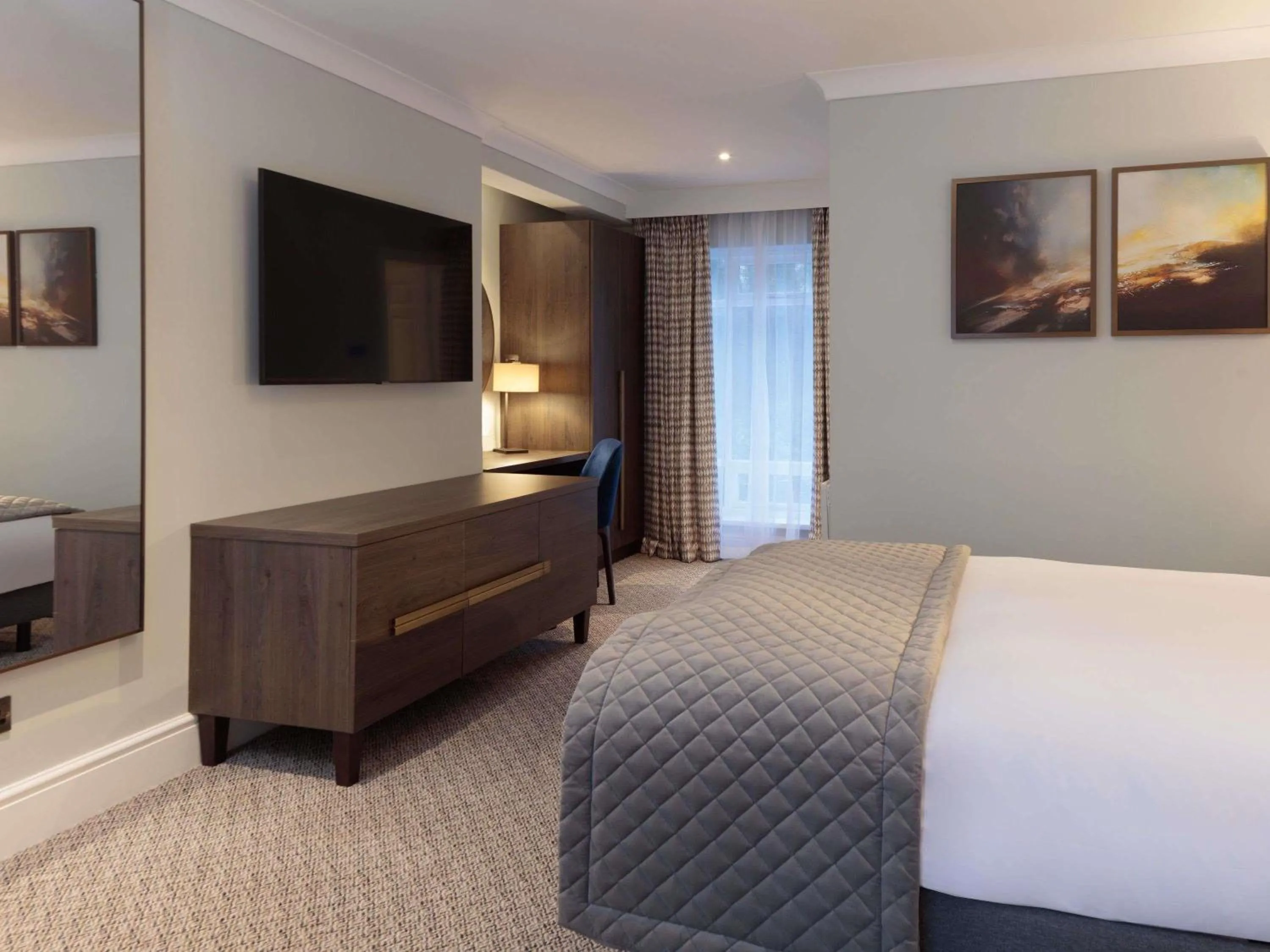 Bedroom, Bed in Mercure Blackburn Dunkenhalgh Hotel & Spa