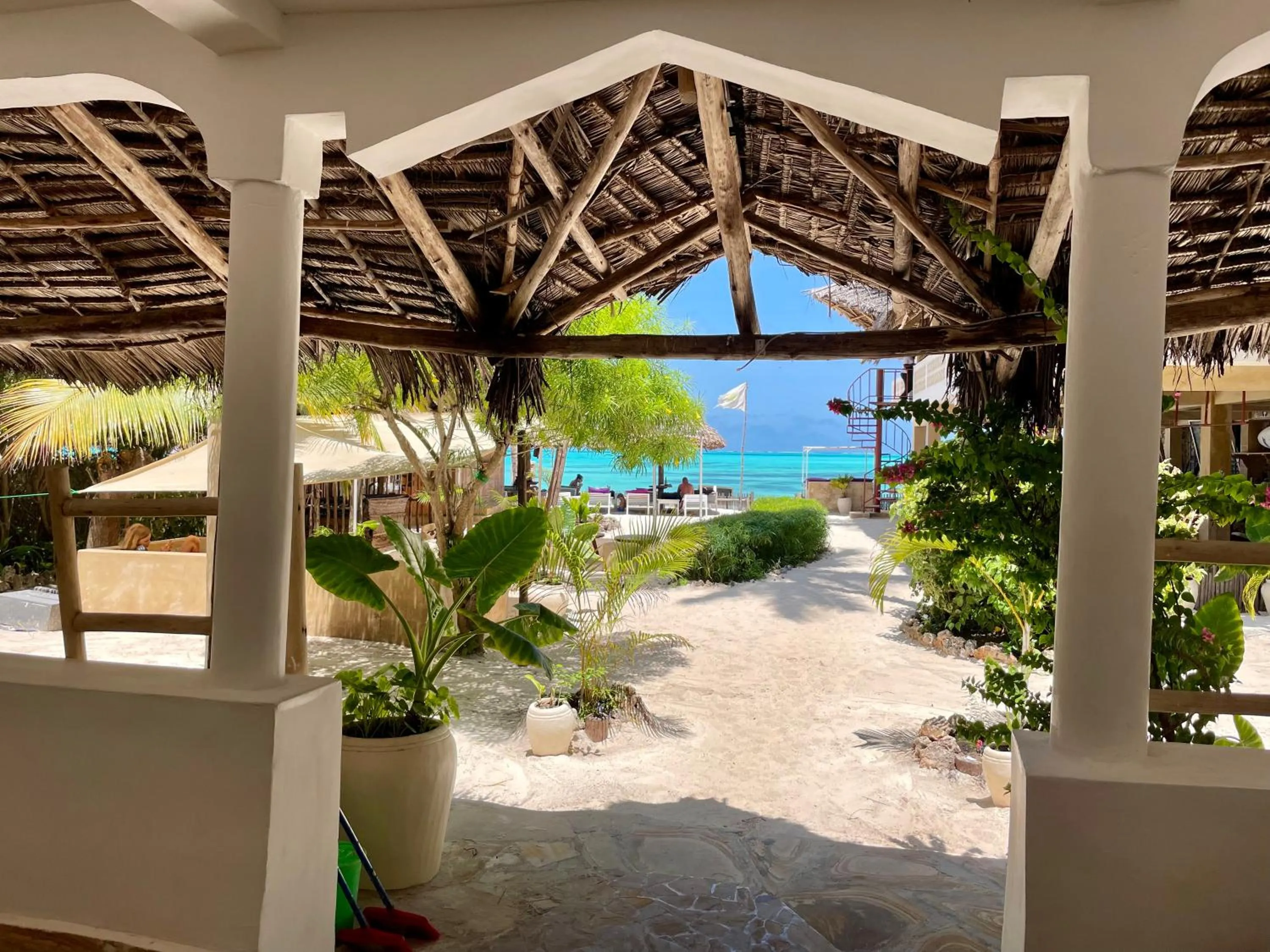 Sea view in Blue Reef Sport & Fishing Lodge and Bungalows