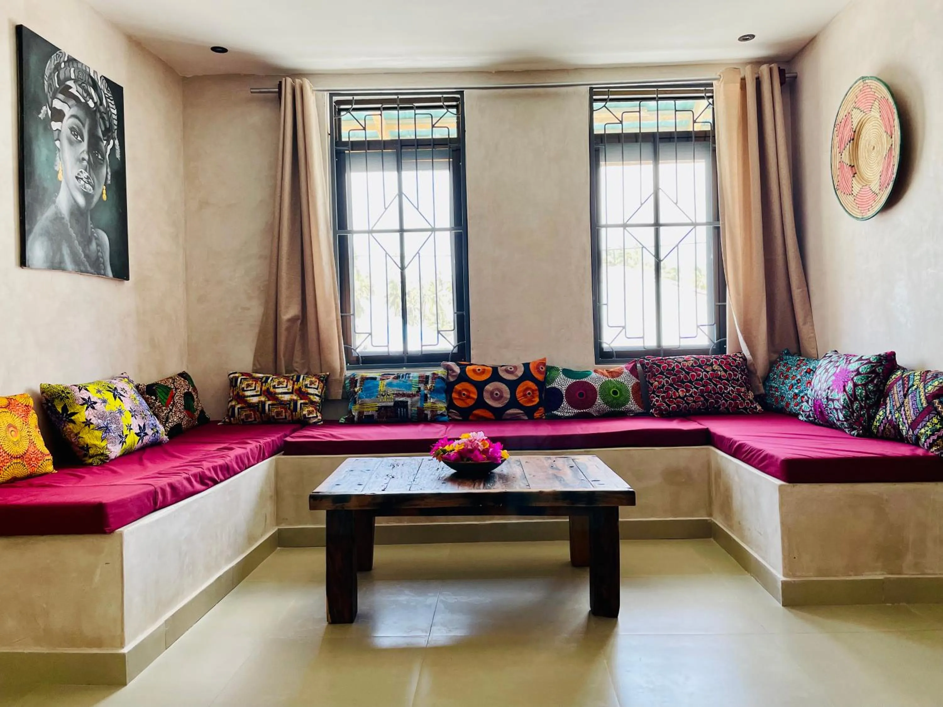 Seating area in Blue Reef Sport & Fishing Lodge and Bungalows