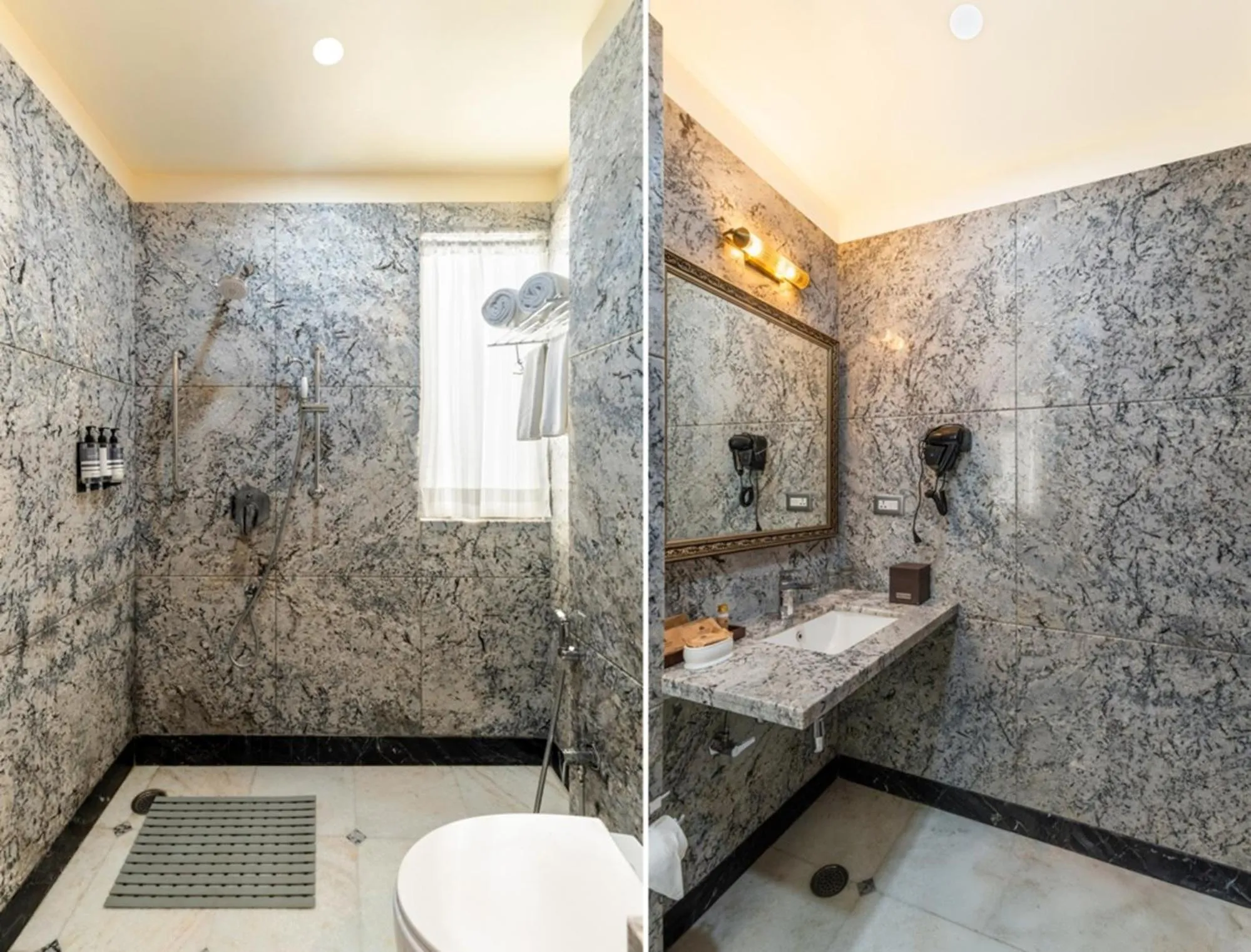 Shower in Chunda Haveli