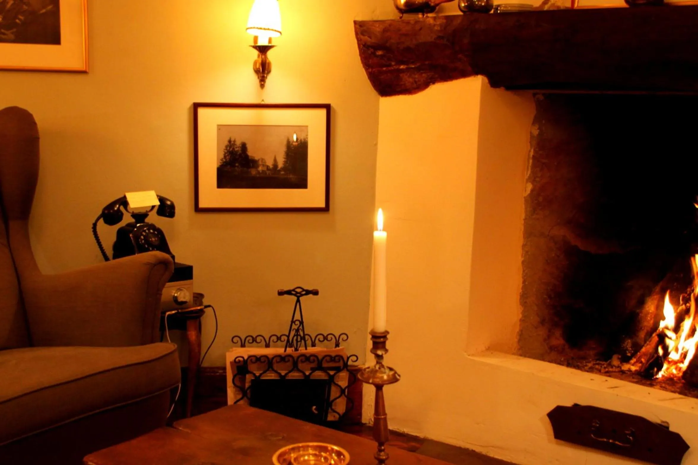 Living room in Zabola Estate - Transylvania