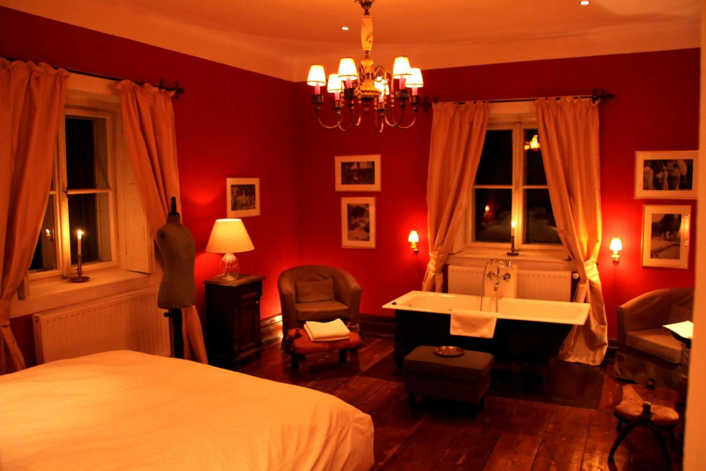 Bathroom, Bed in Zabola Estate - Transylvania