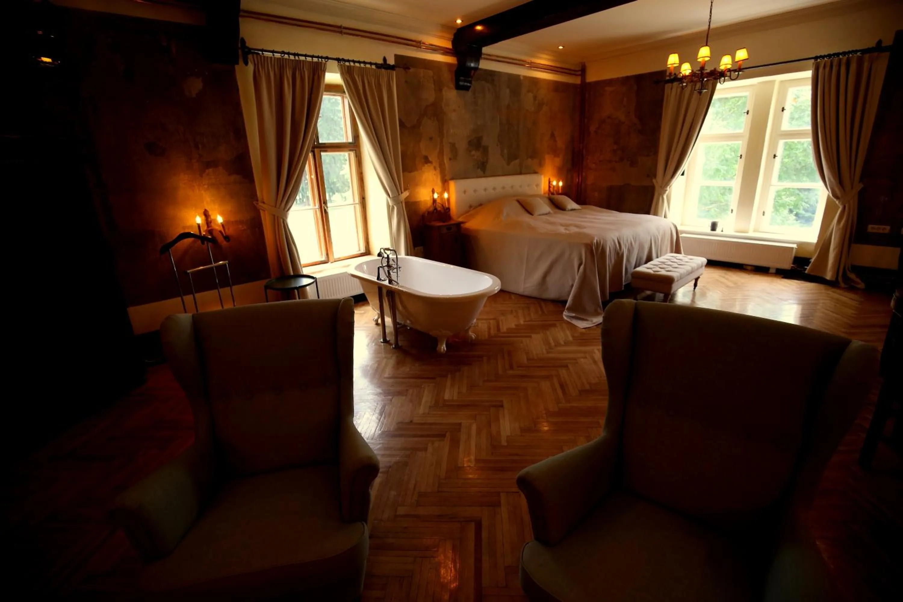 Photo of the whole room, Bed in Zabola Estate - Transylvania