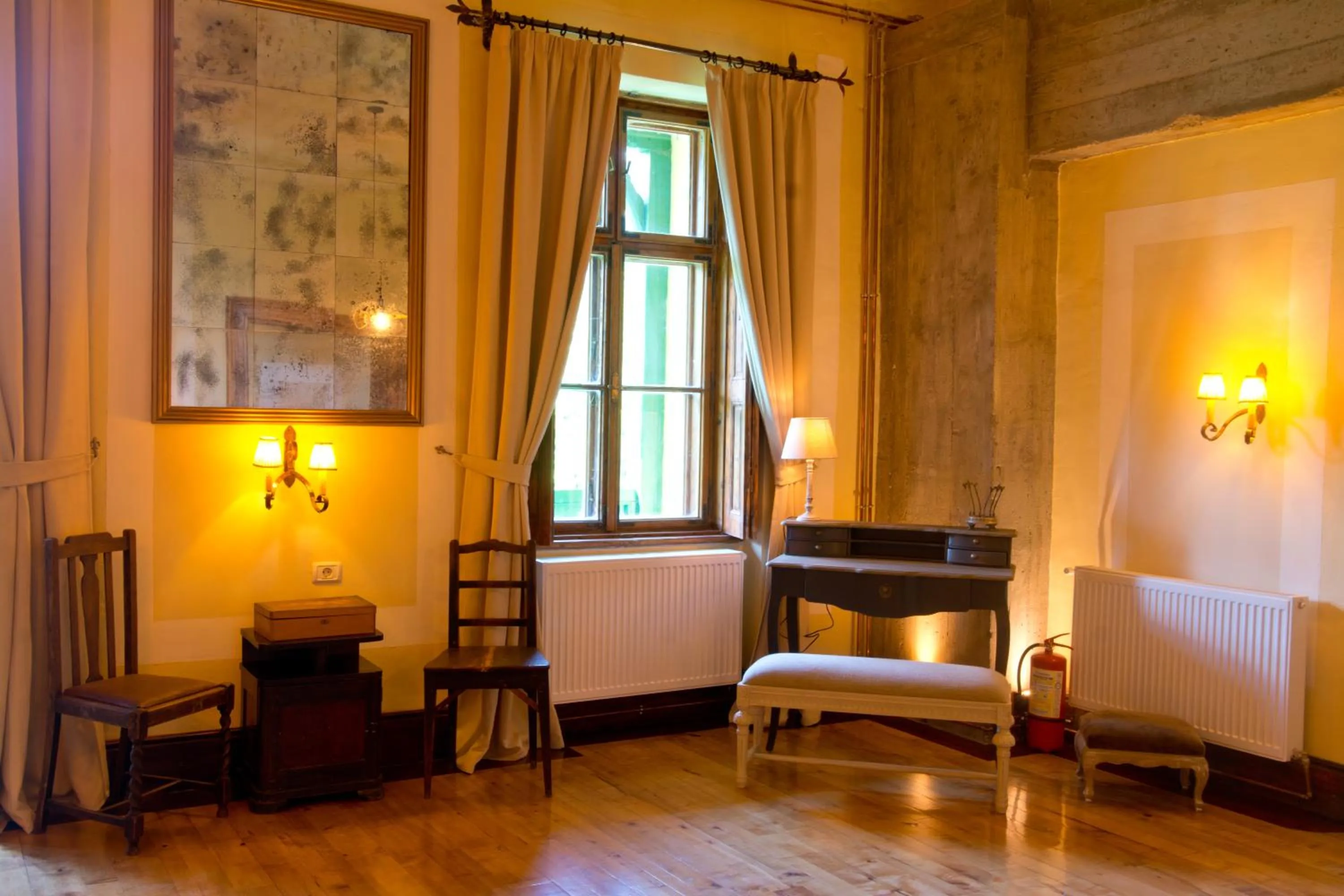 Living room, Bed in Zabola Estate - Transylvania