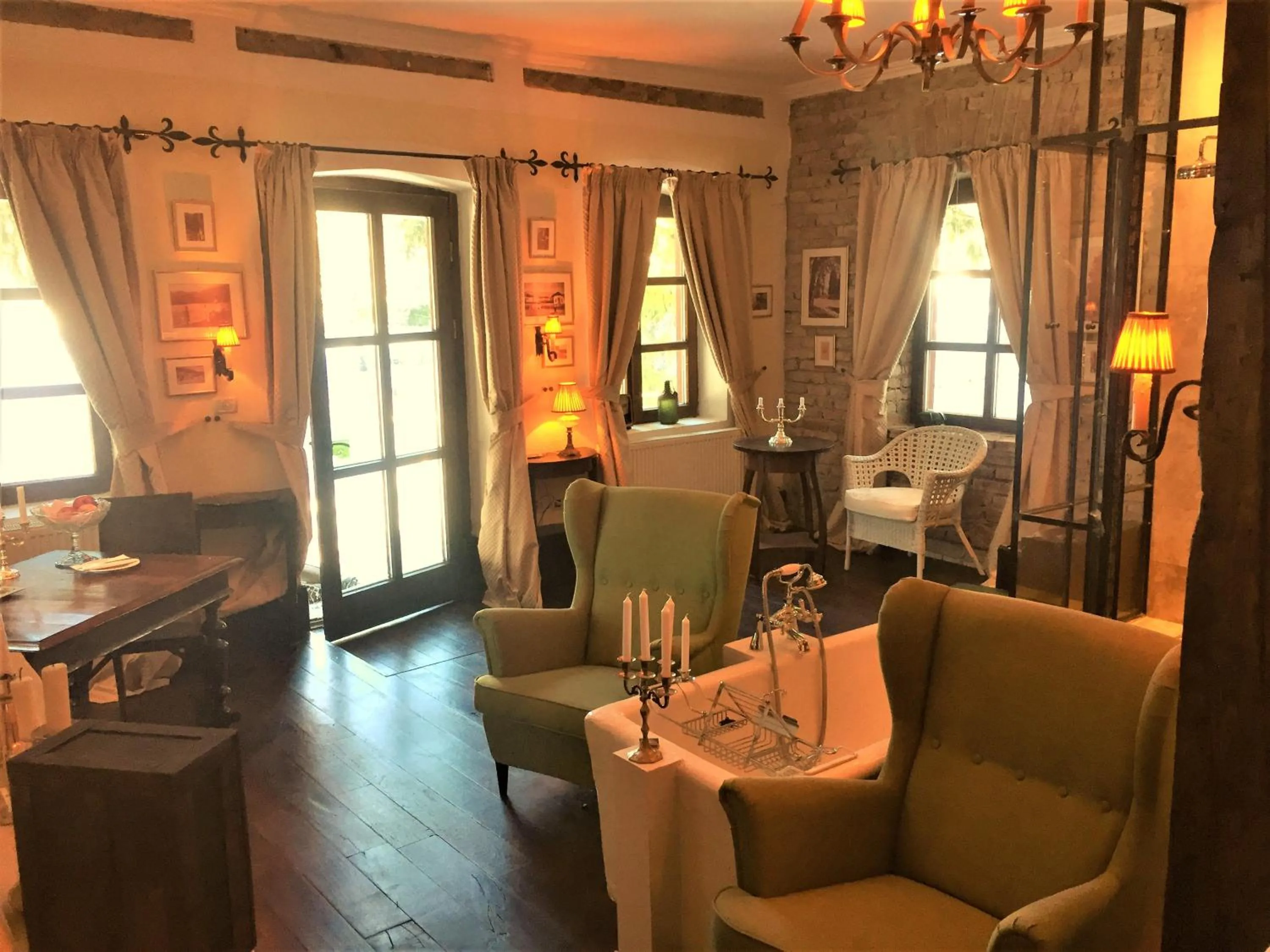 Decorative detail in Zabola Estate - Transylvania