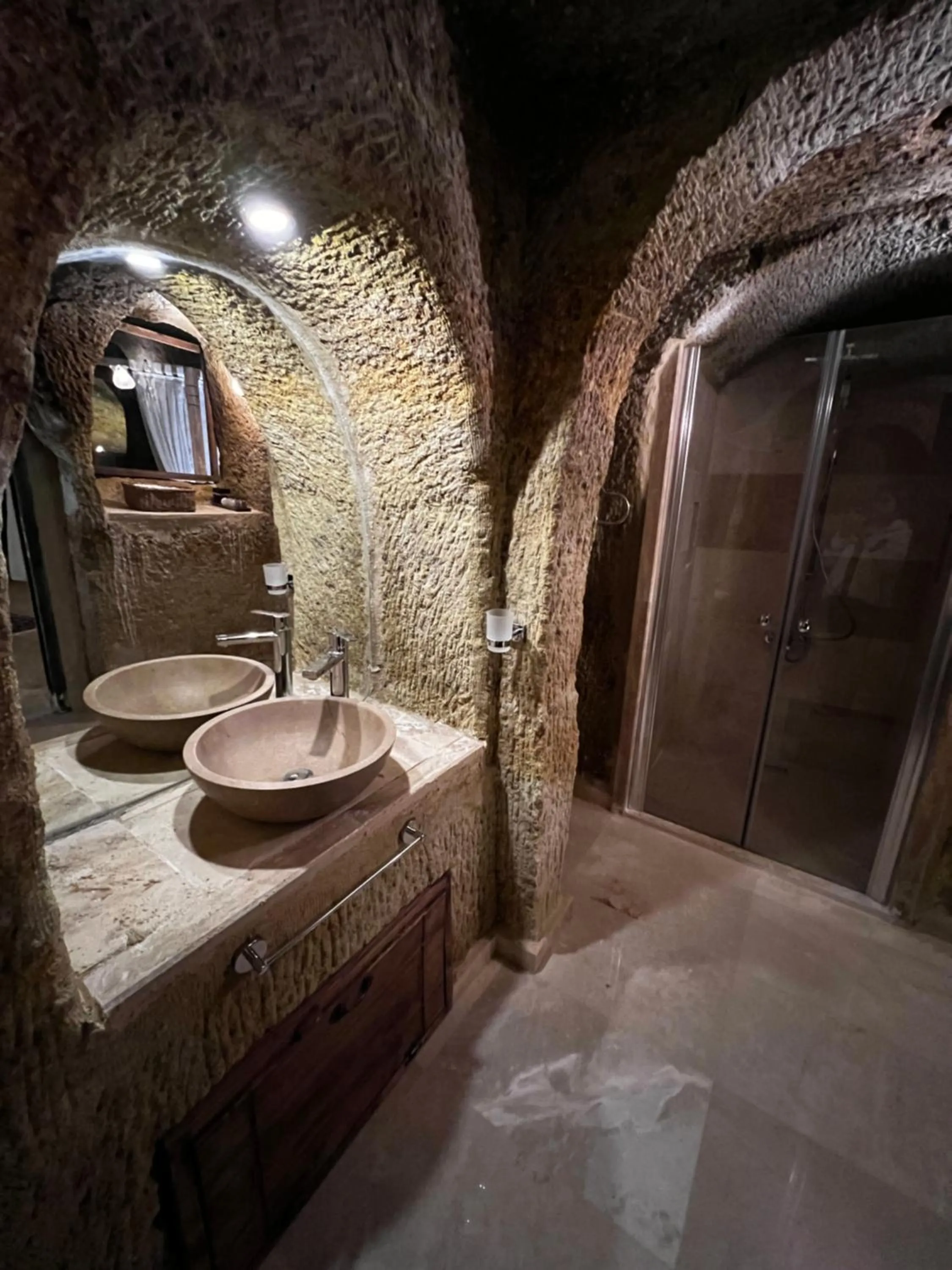 Shower in Chakra Special Caves