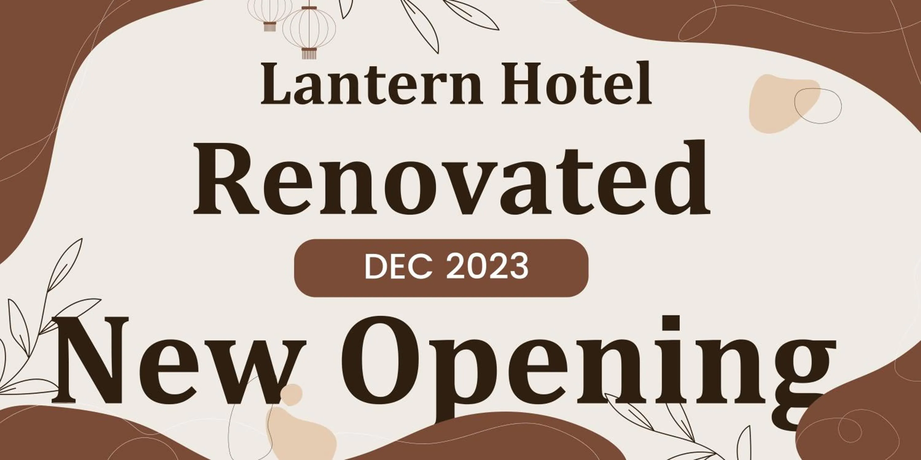 Logo/Certificate/Sign in Lantern Hotel