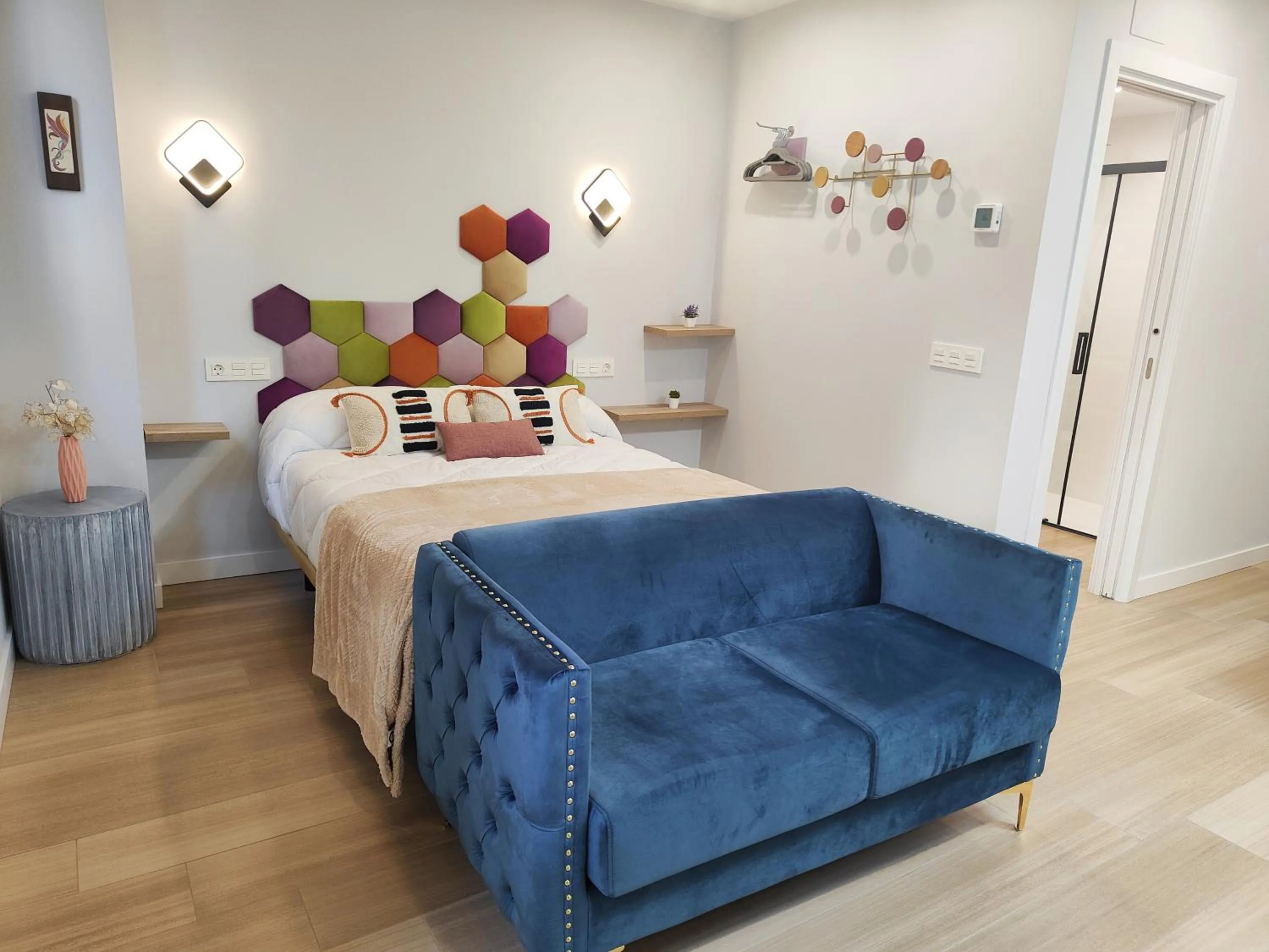 Bed in Apartamentos Centro Oviedo Caveda