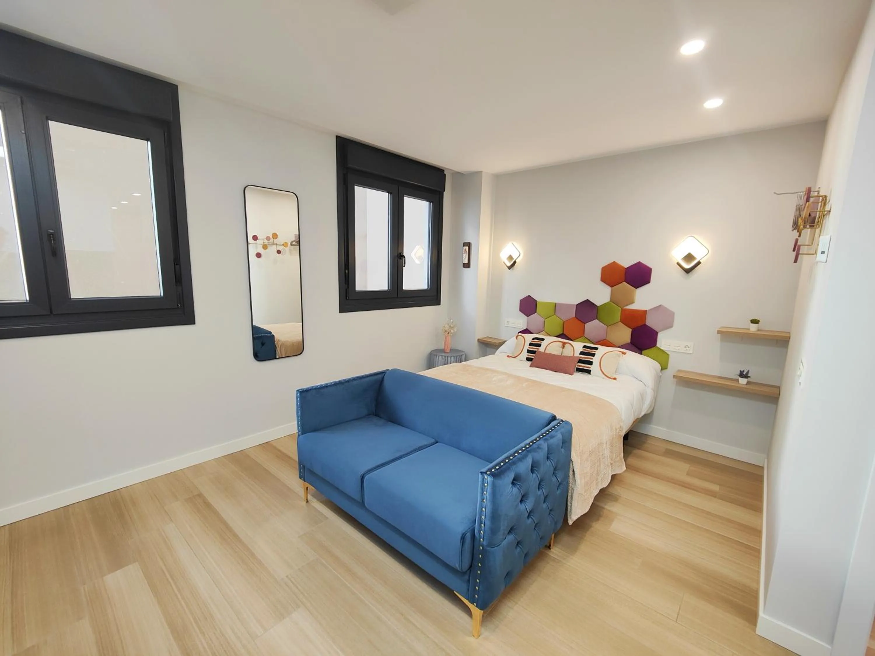 Photo of the whole room, Bed in Apartamentos Centro Oviedo Caveda