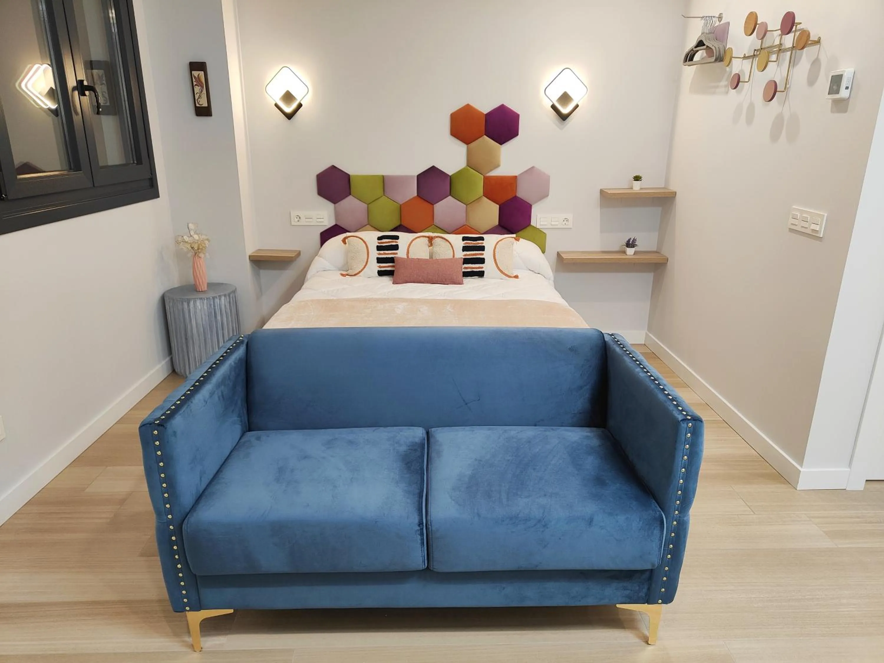 Bed in Apartamentos Centro Oviedo Caveda