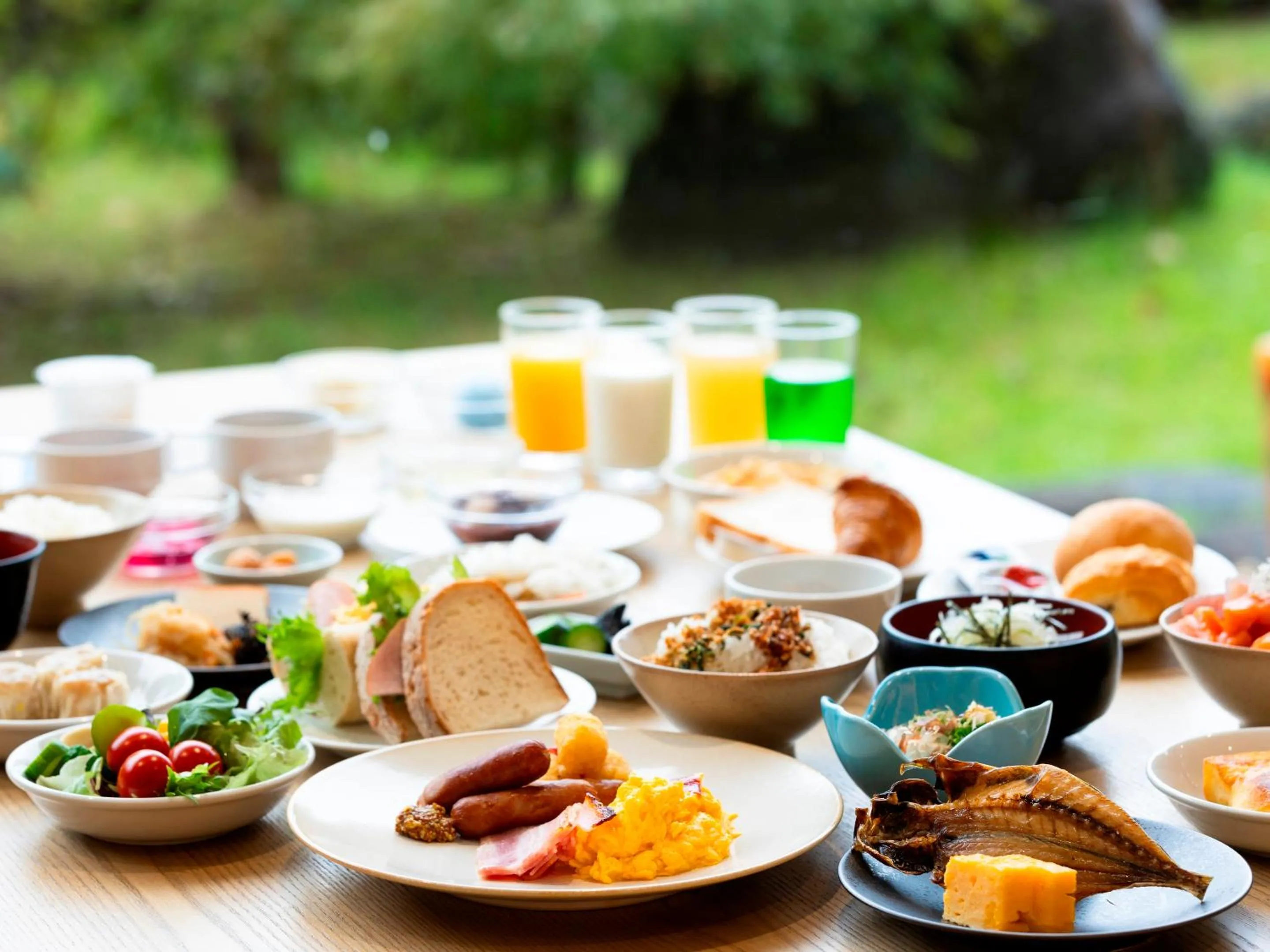 Buffet breakfast in Hotel Sunvalley Izunagaoka Main Building