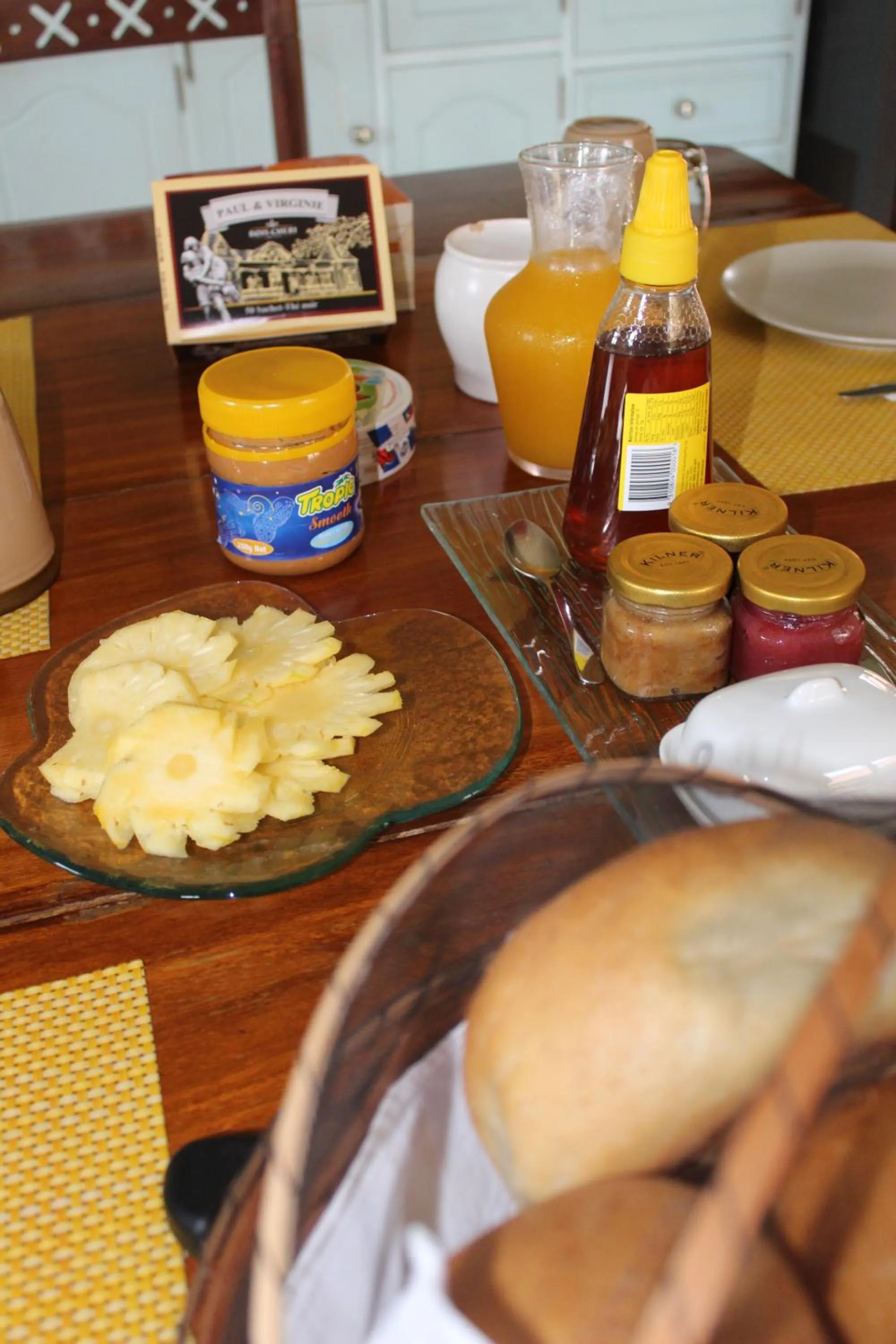 Food close-up in Gite des Acacias