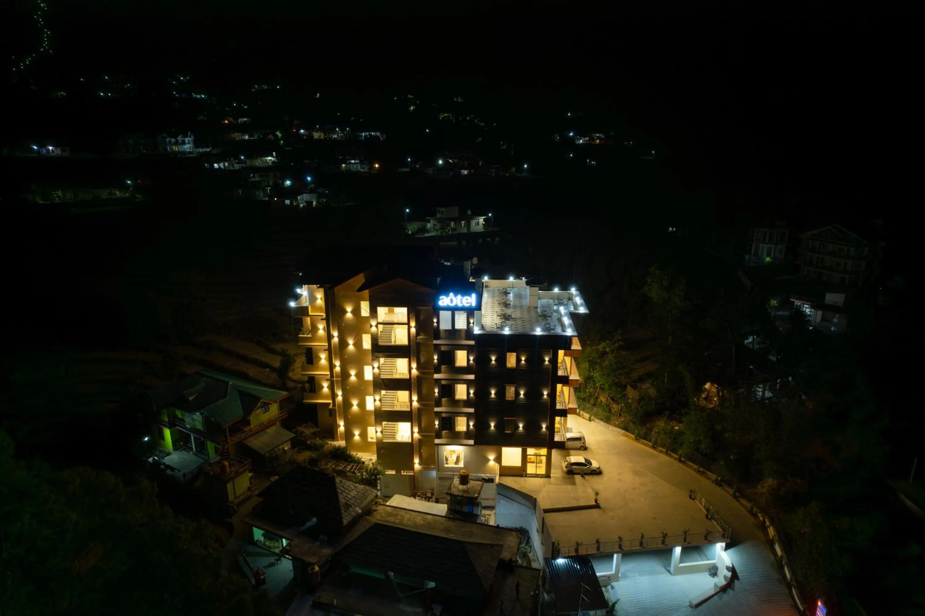 Night in Aotel by Clarks Inn Palampur