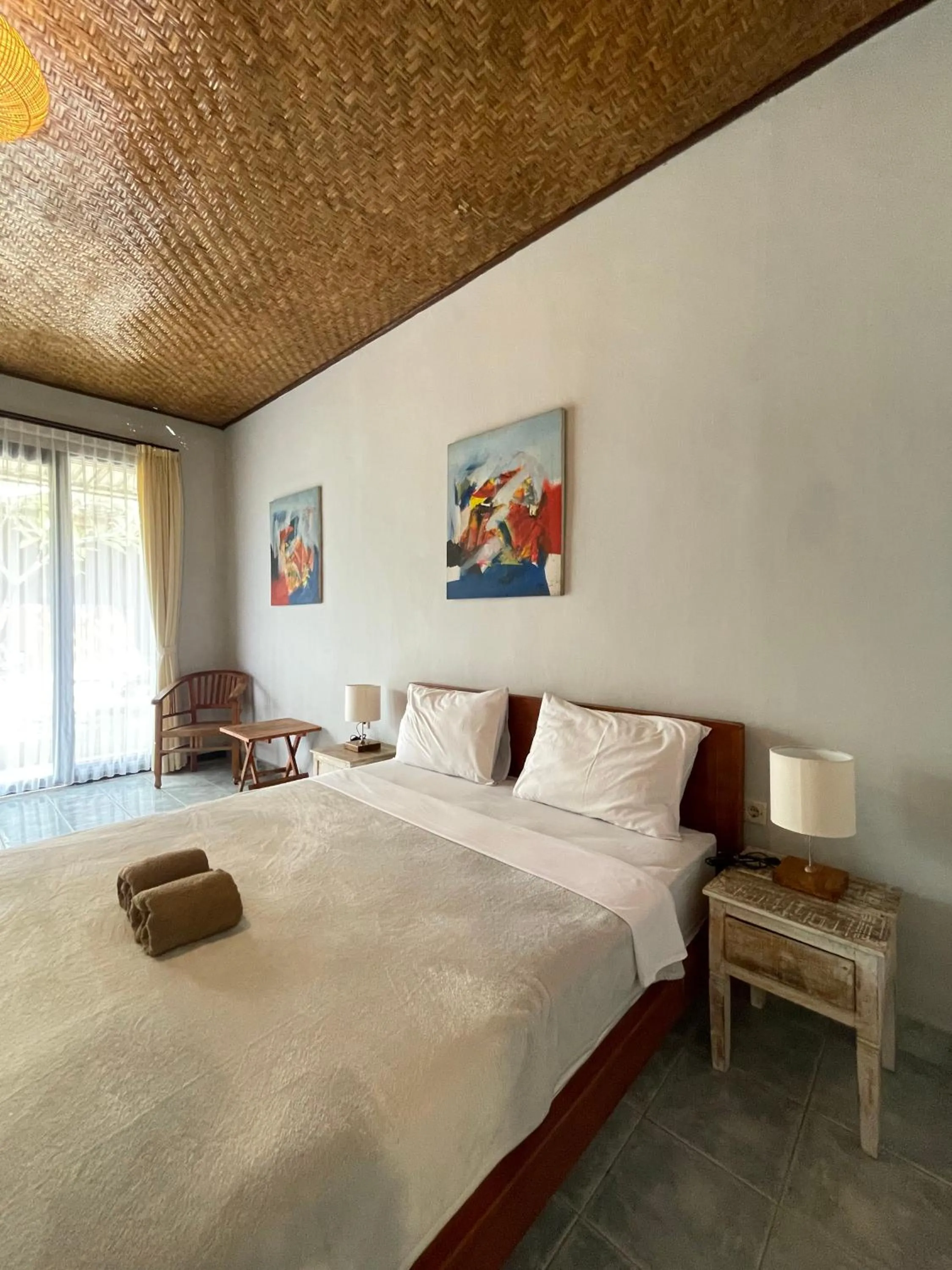 Bed in Griya Buda Guest House