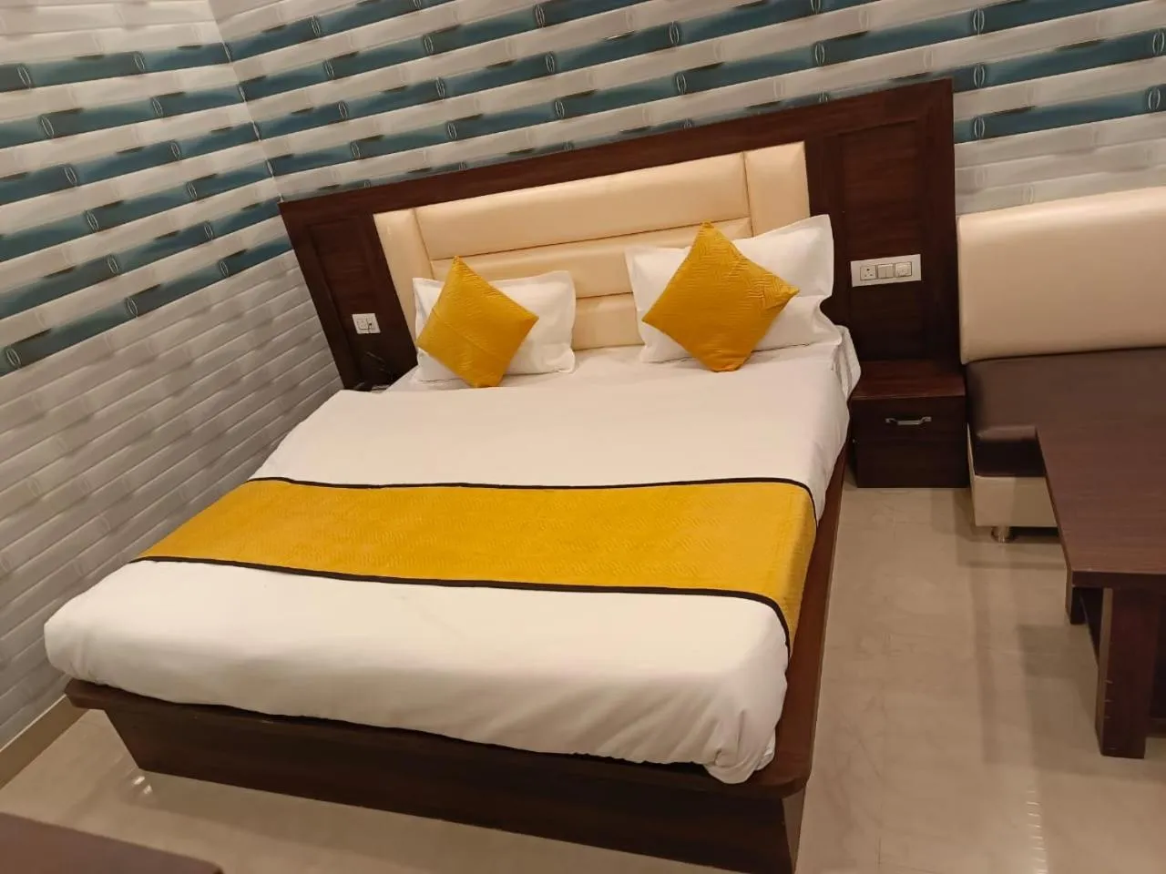 Bedroom, Bed in G L Palace