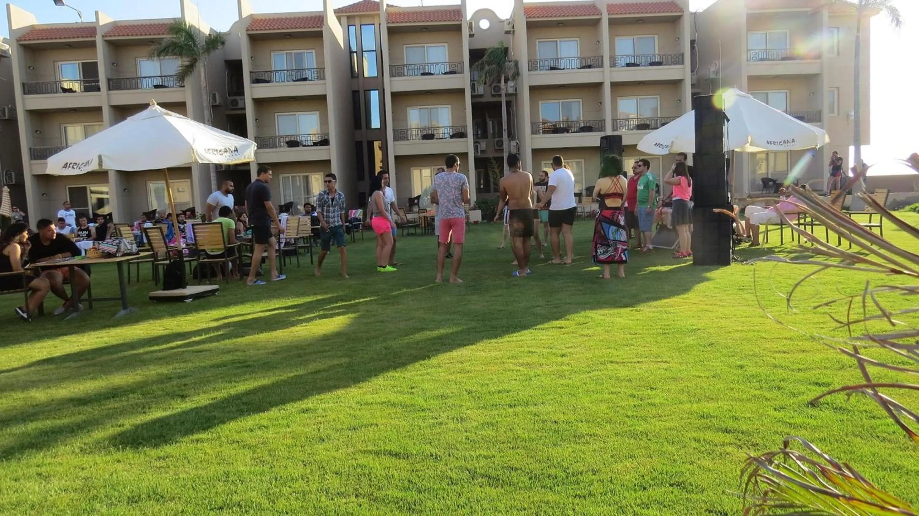 Garden in Panacea Suites Hotel