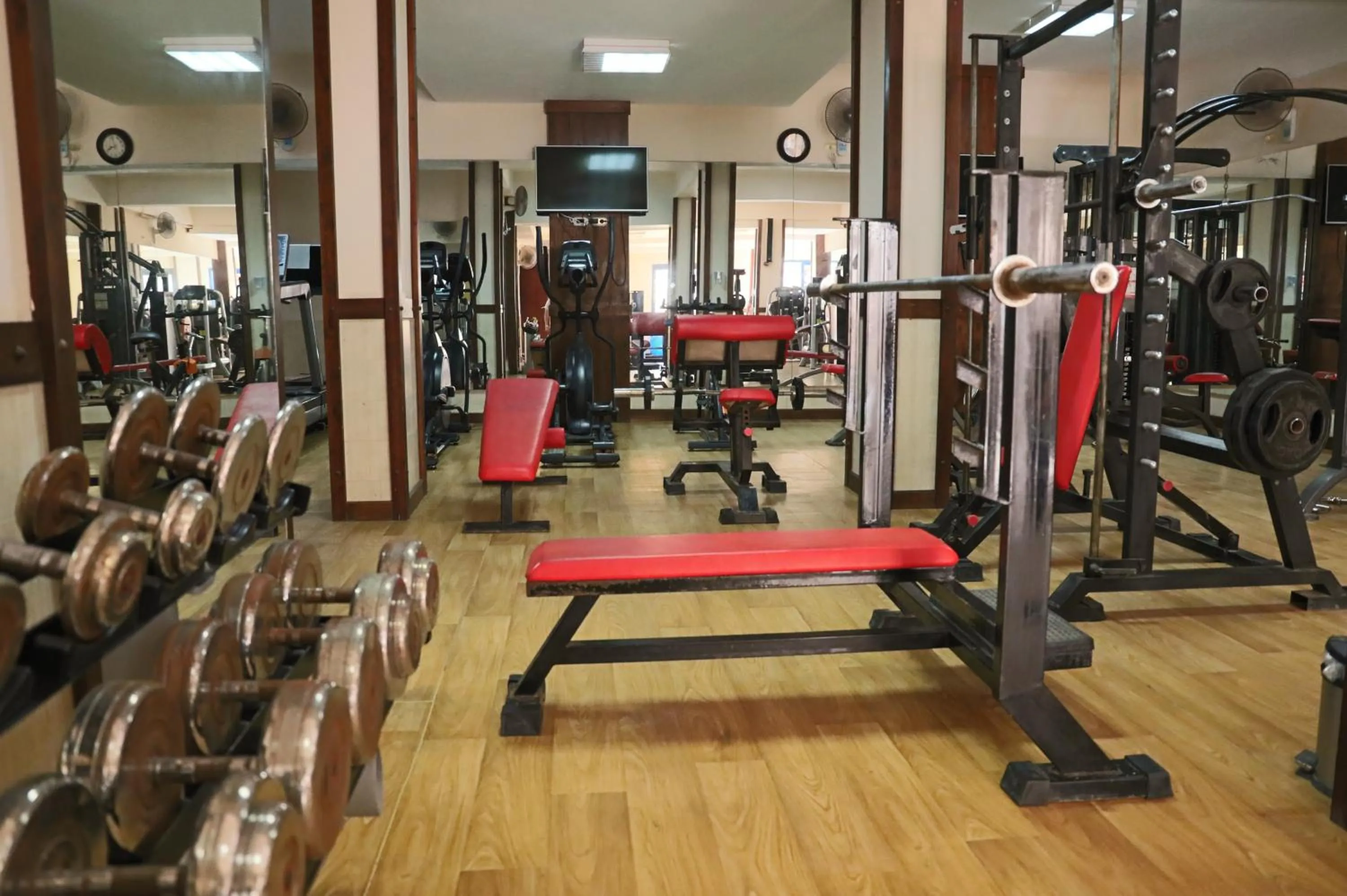 Fitness centre/facilities in Panacea Suites Hotel