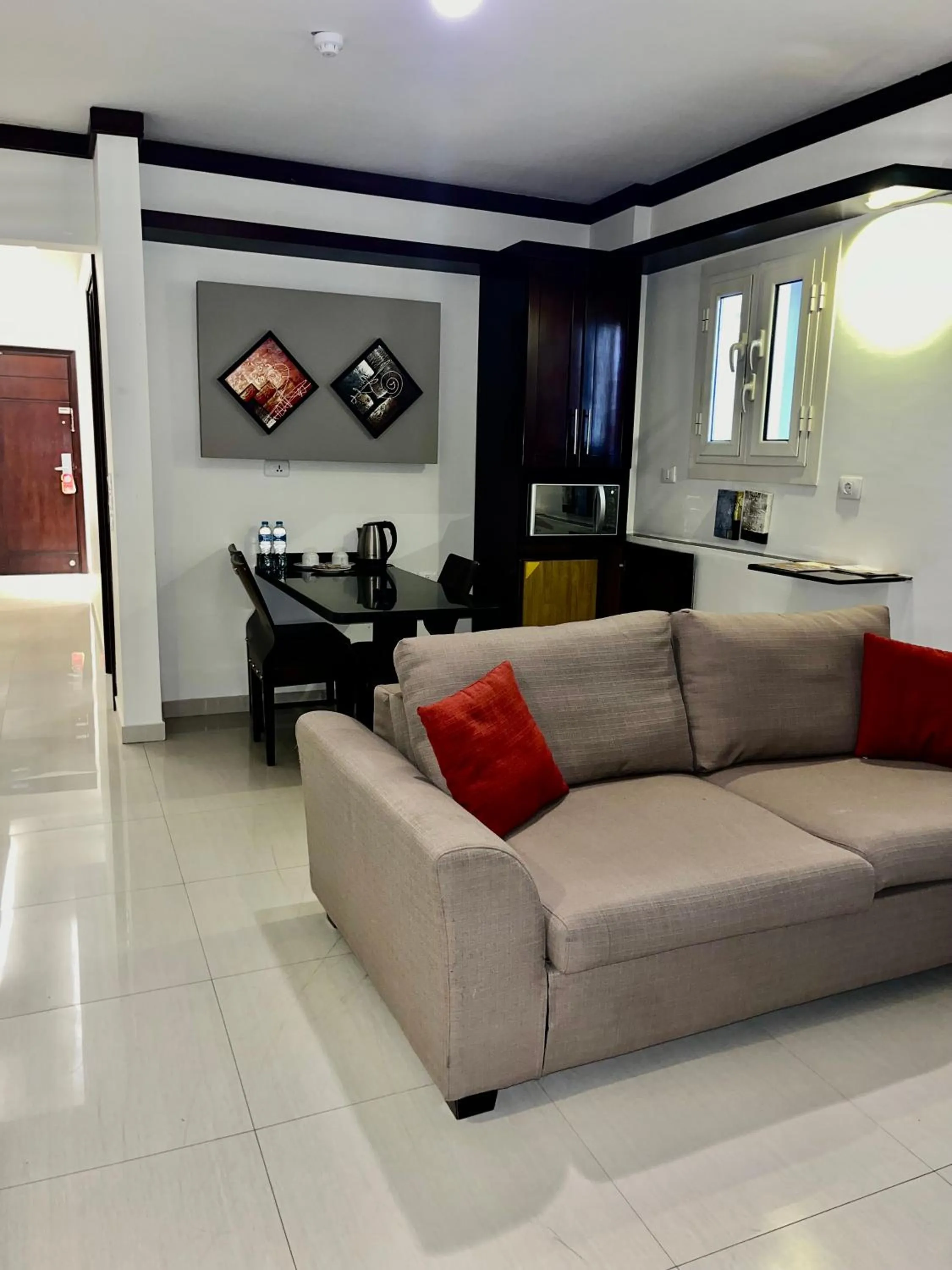 Living room in Panacea Suites Hotel
