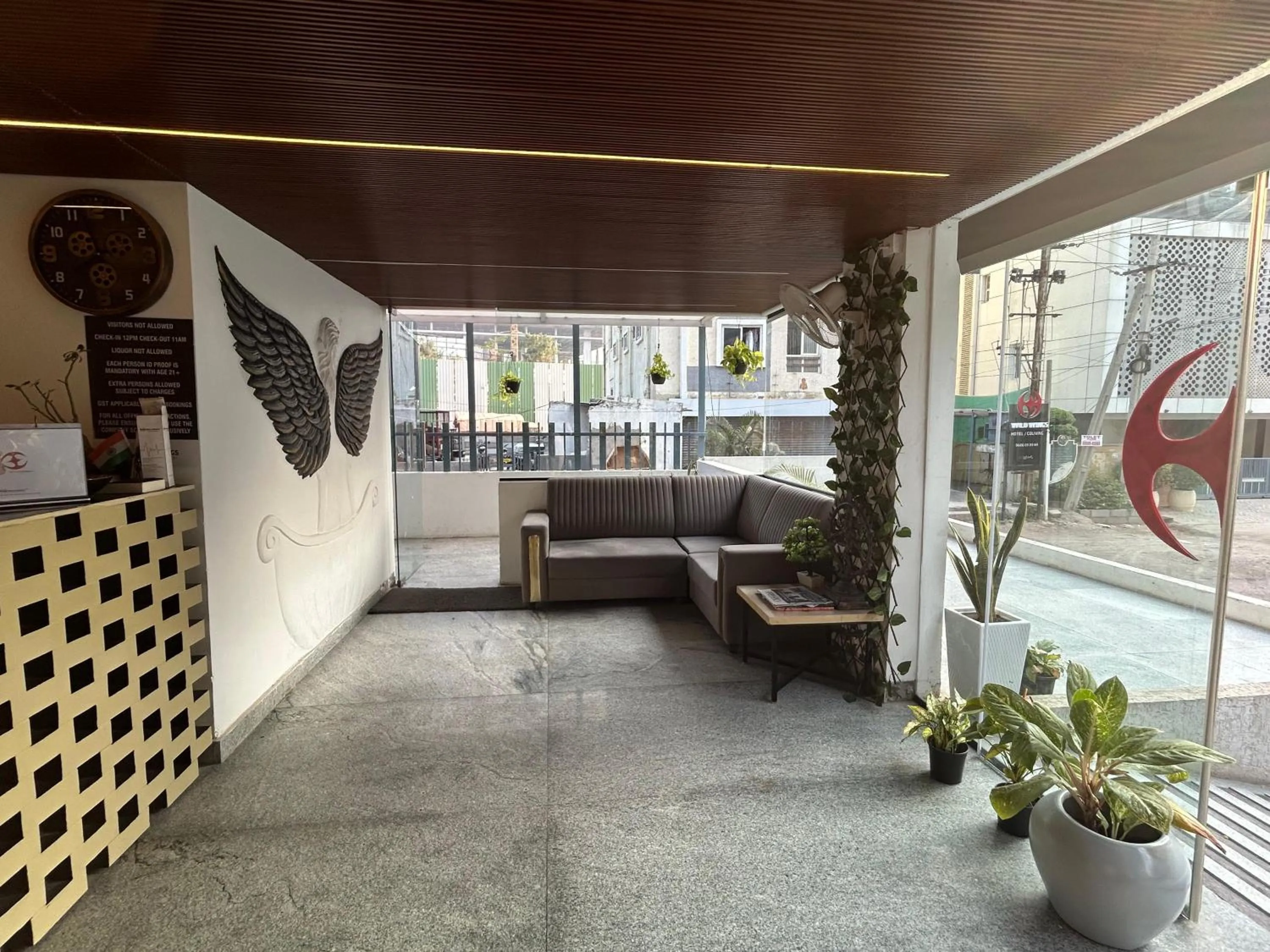 Lobby or reception in Wild Wings Premium Hotel