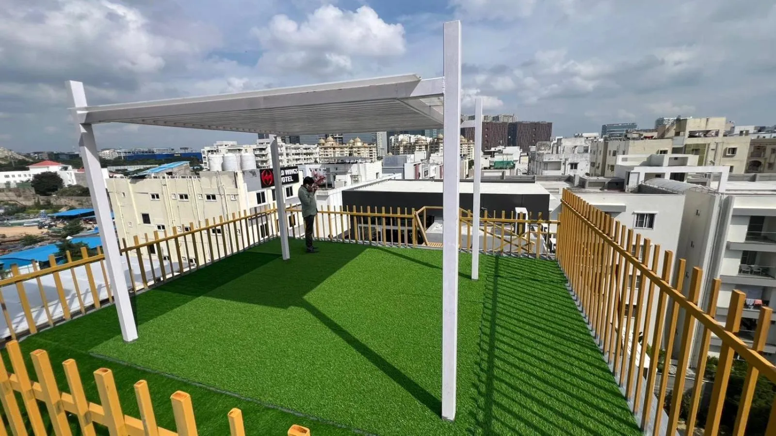 Property building in Wild Wings Premium Hotel