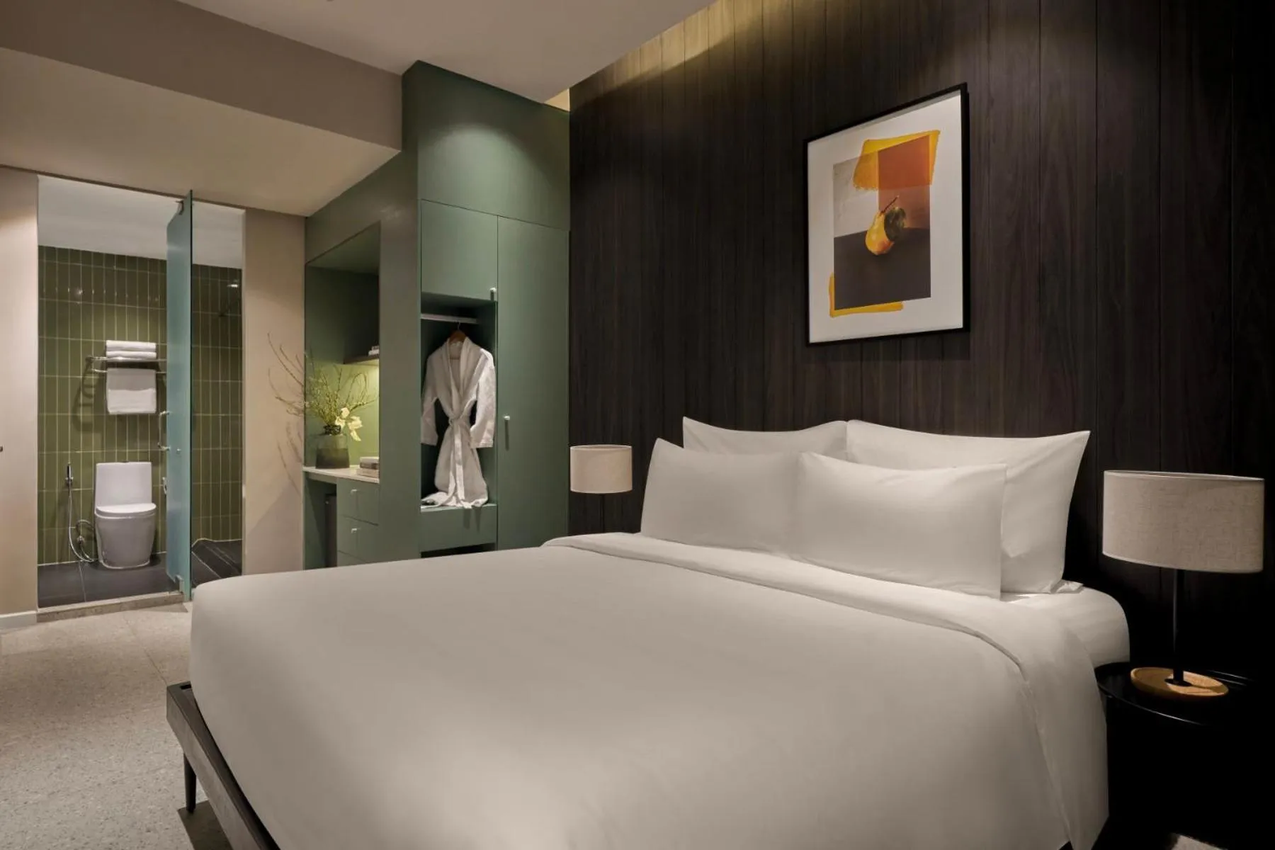 Bed in M Village Hotel Lý Tự Trọng