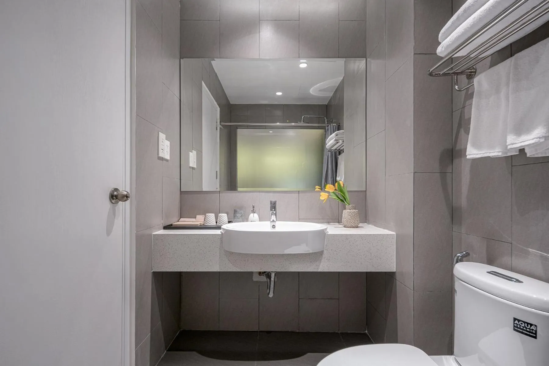 Bathroom in M Village Hotel Lý Tự Trọng