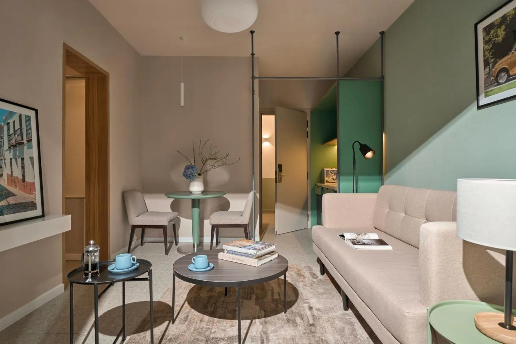 Living room in M Village Hotel Lý Tự Trọng