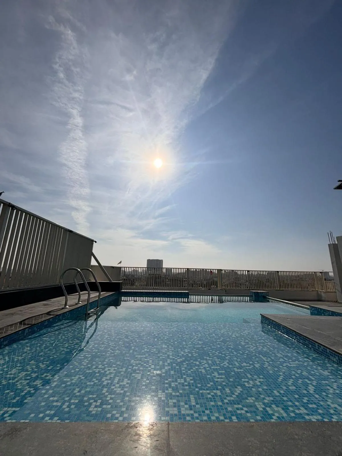 Pool view in Jaipur Hotel Saaj Mansion