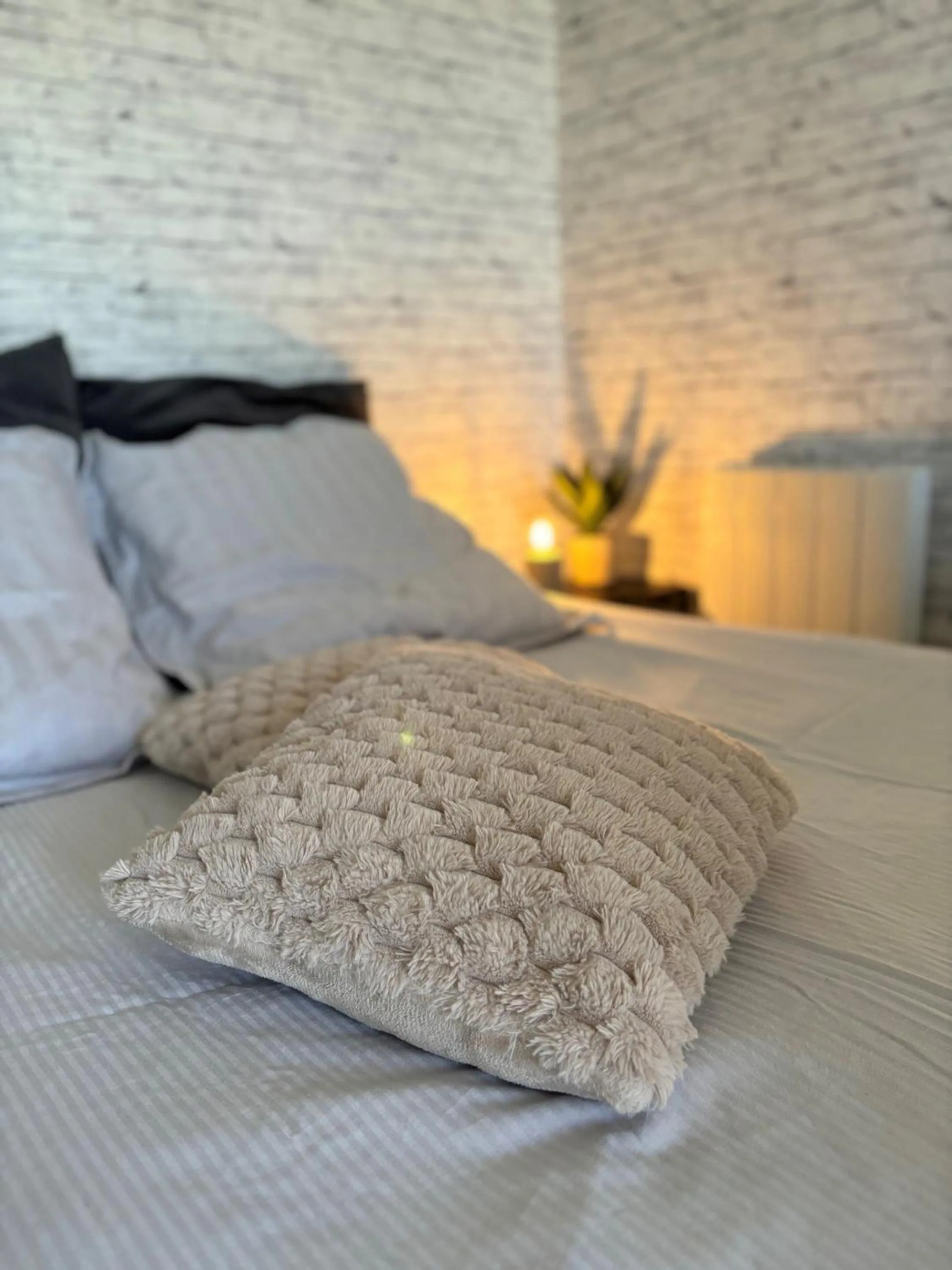 Bedroom, Bed in Studio Cosy Elancourt, Les terrasses d'Héricé