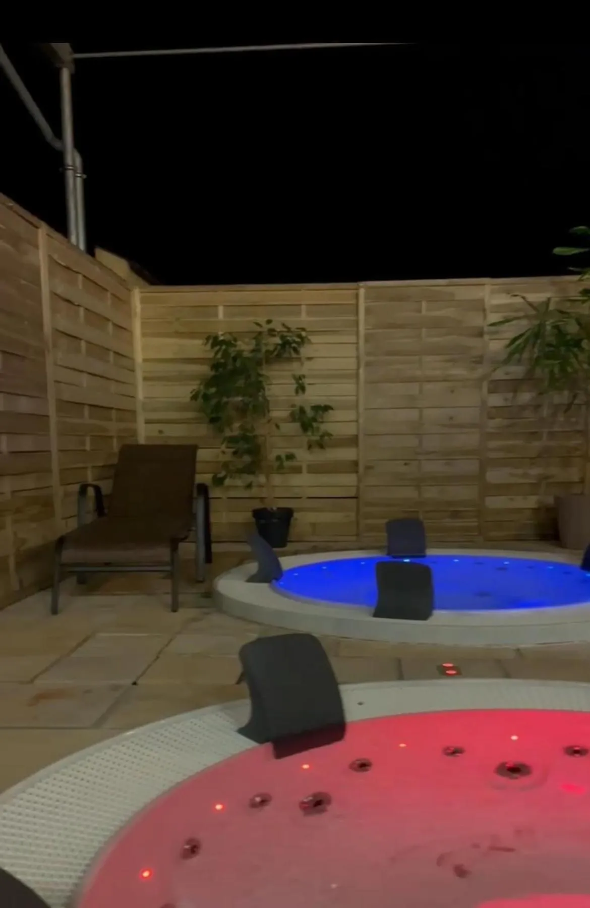 Hot Tub in Palace Inn