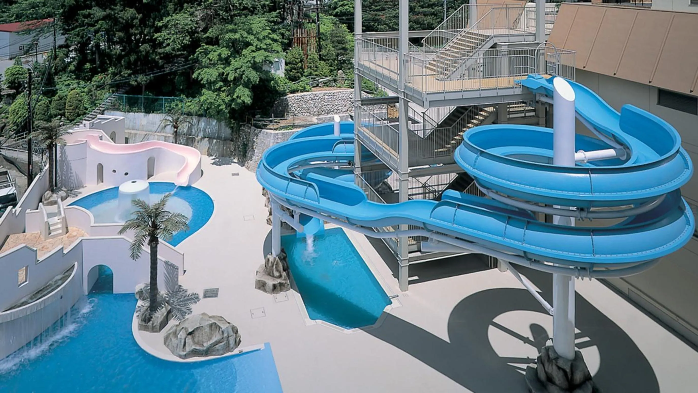 Swimming pool in Hotel Shidotaira