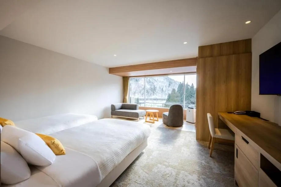 Bed in Hotel Shidotaira