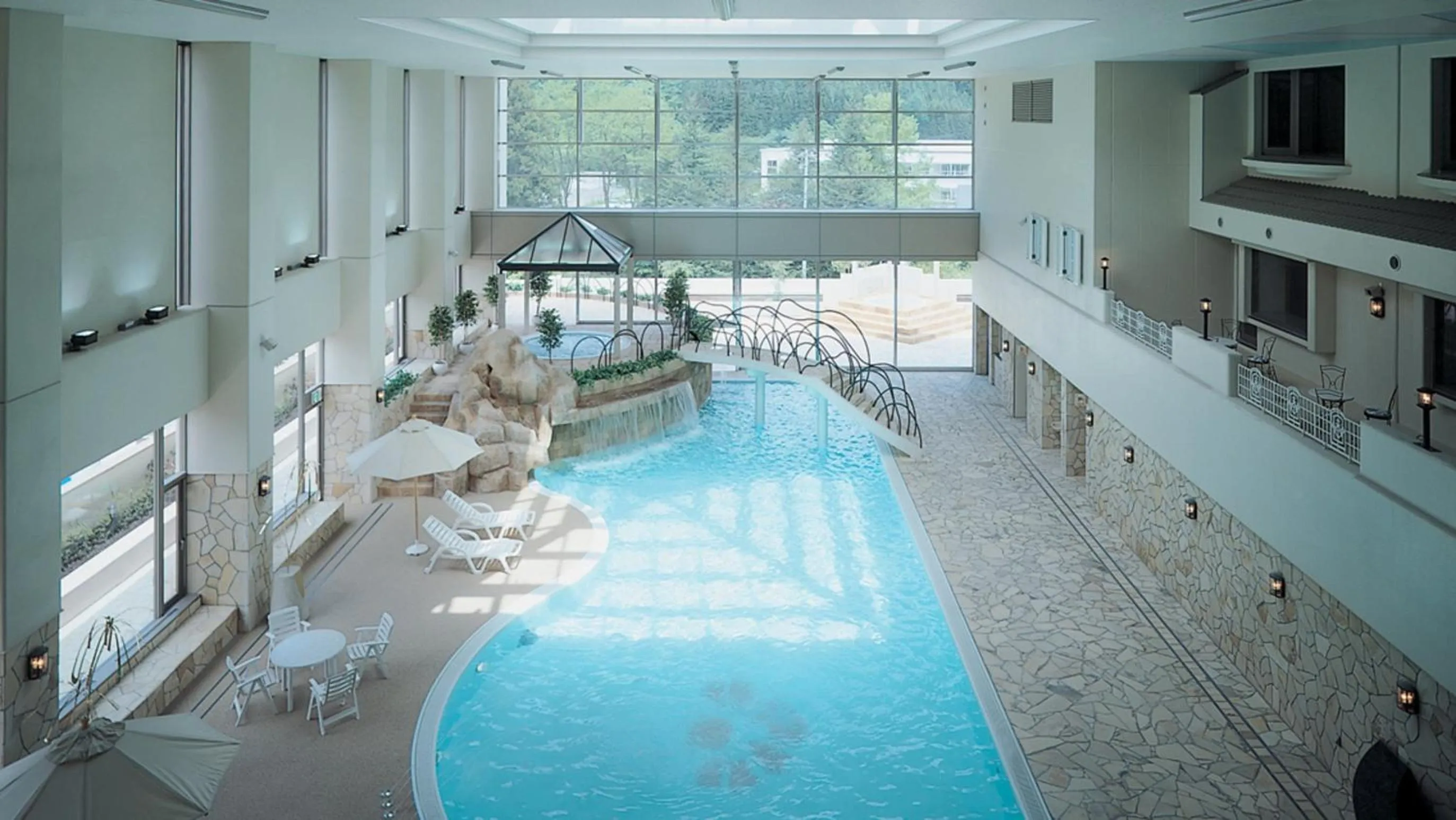Swimming pool in Hotel Shidotaira