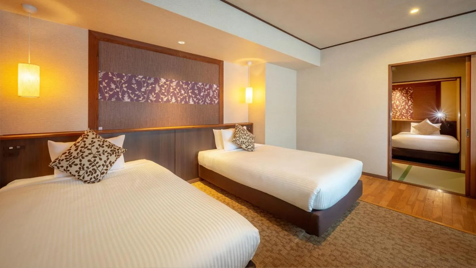 Bed in Hotel Shidotaira