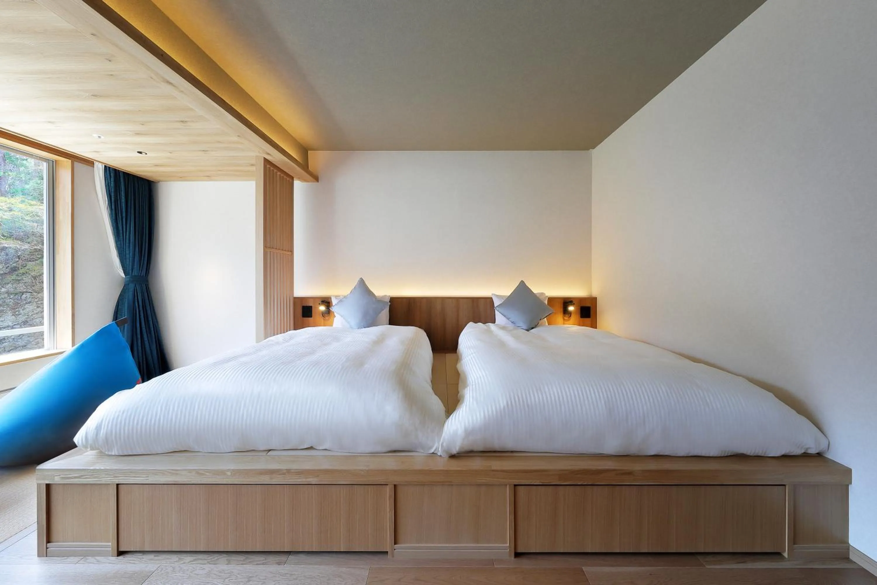 Bed in Hotel Shidotaira