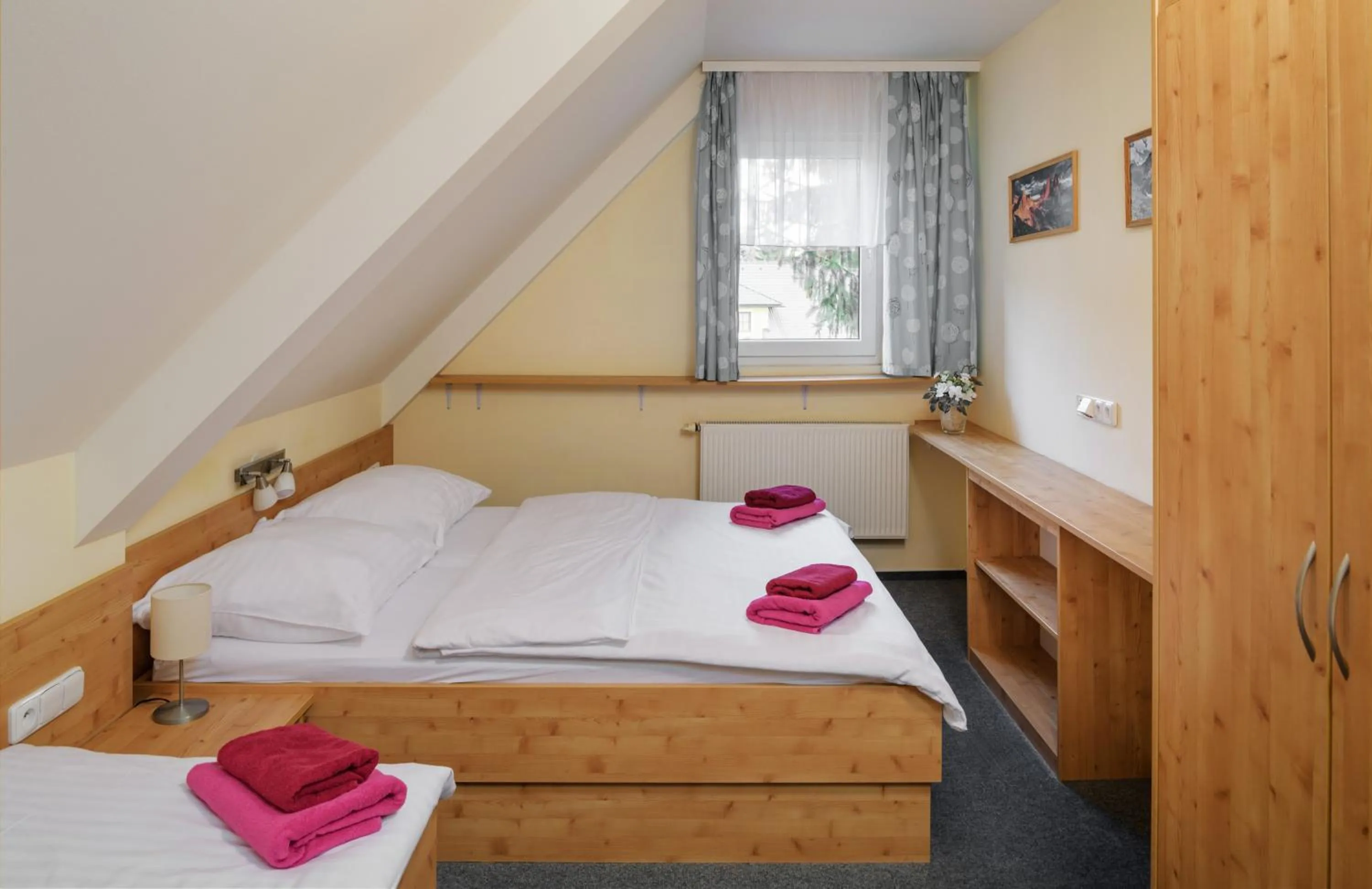 Bed in Horský Hotel Skiland