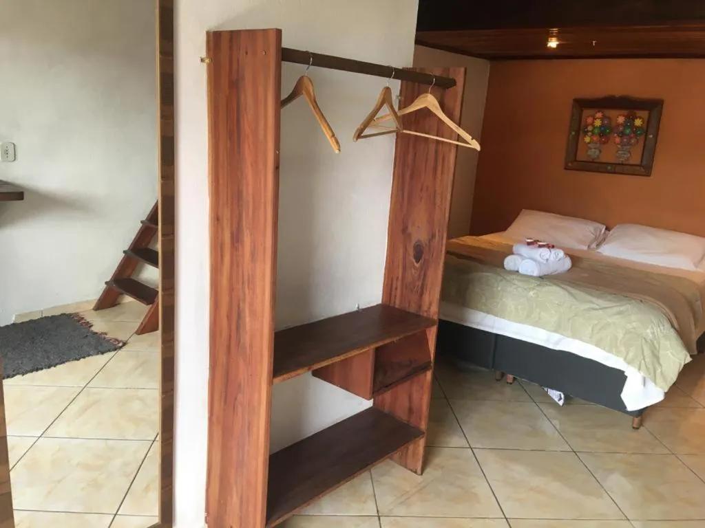 Bed in Pousada Mar & Vida e Doçaria