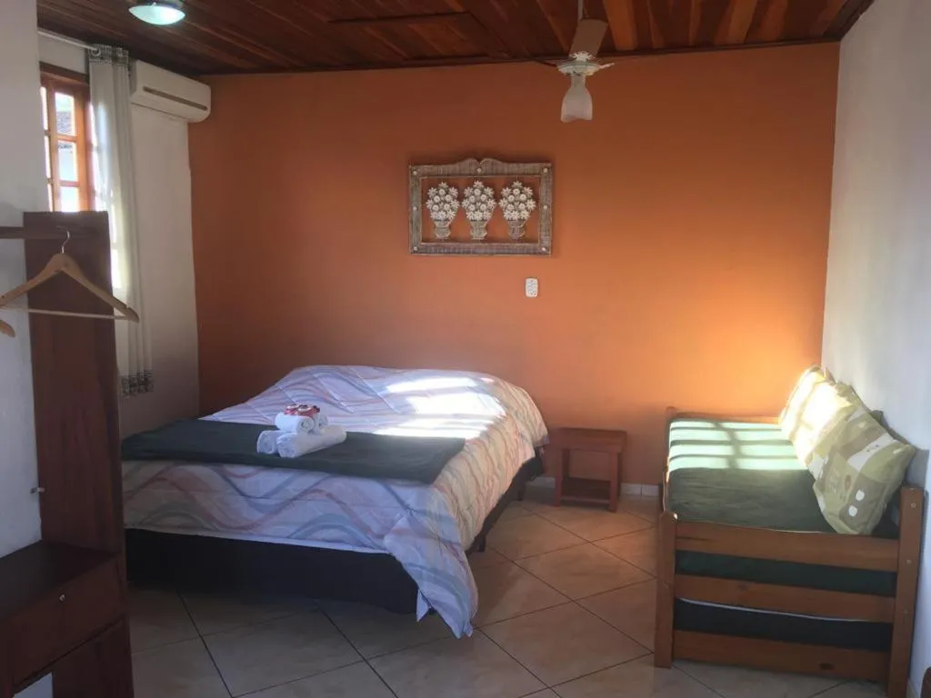 Bed in Pousada Mar & Vida e Doçaria