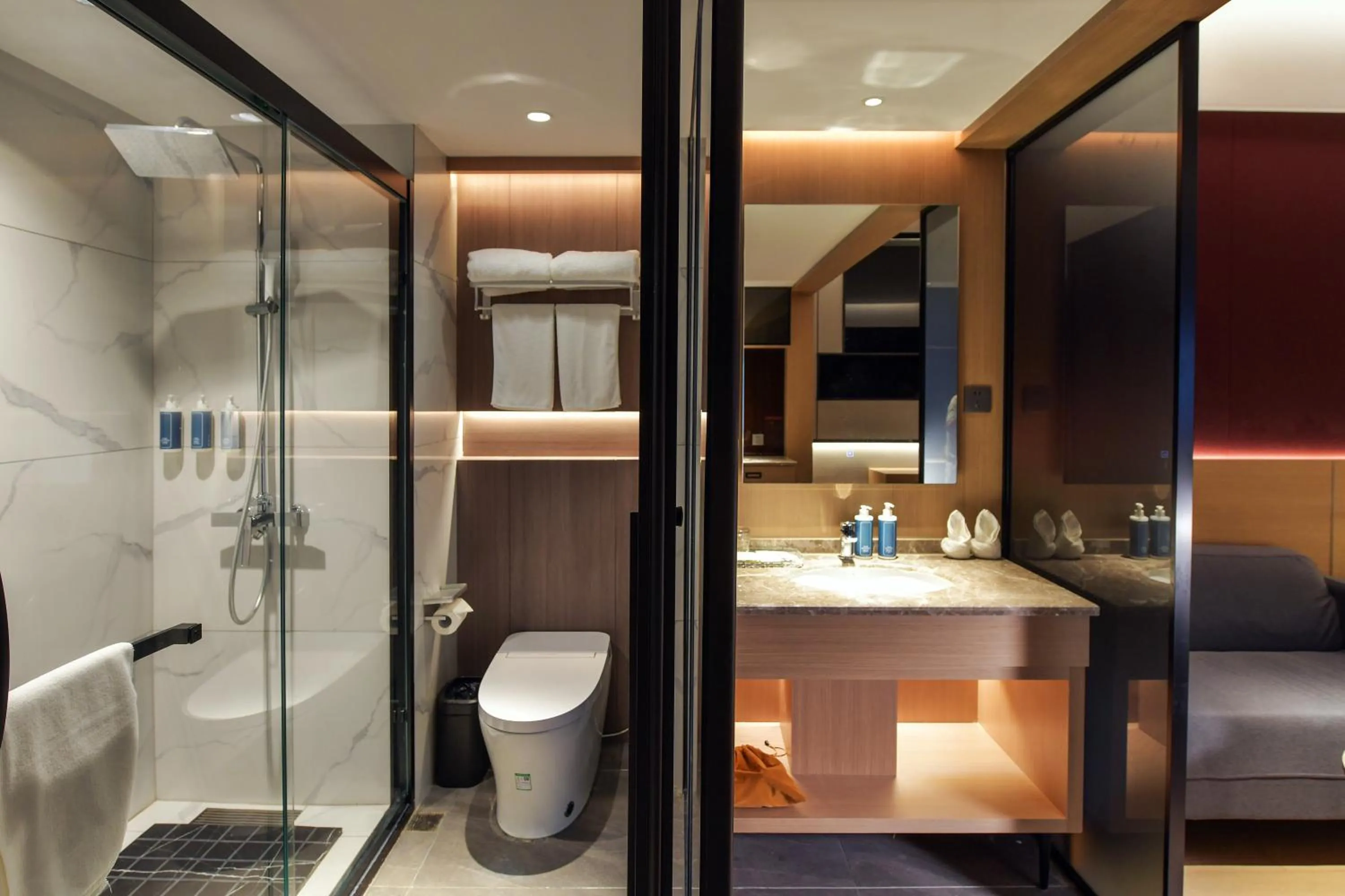 Bathroom in Maison New Century Tongxiang