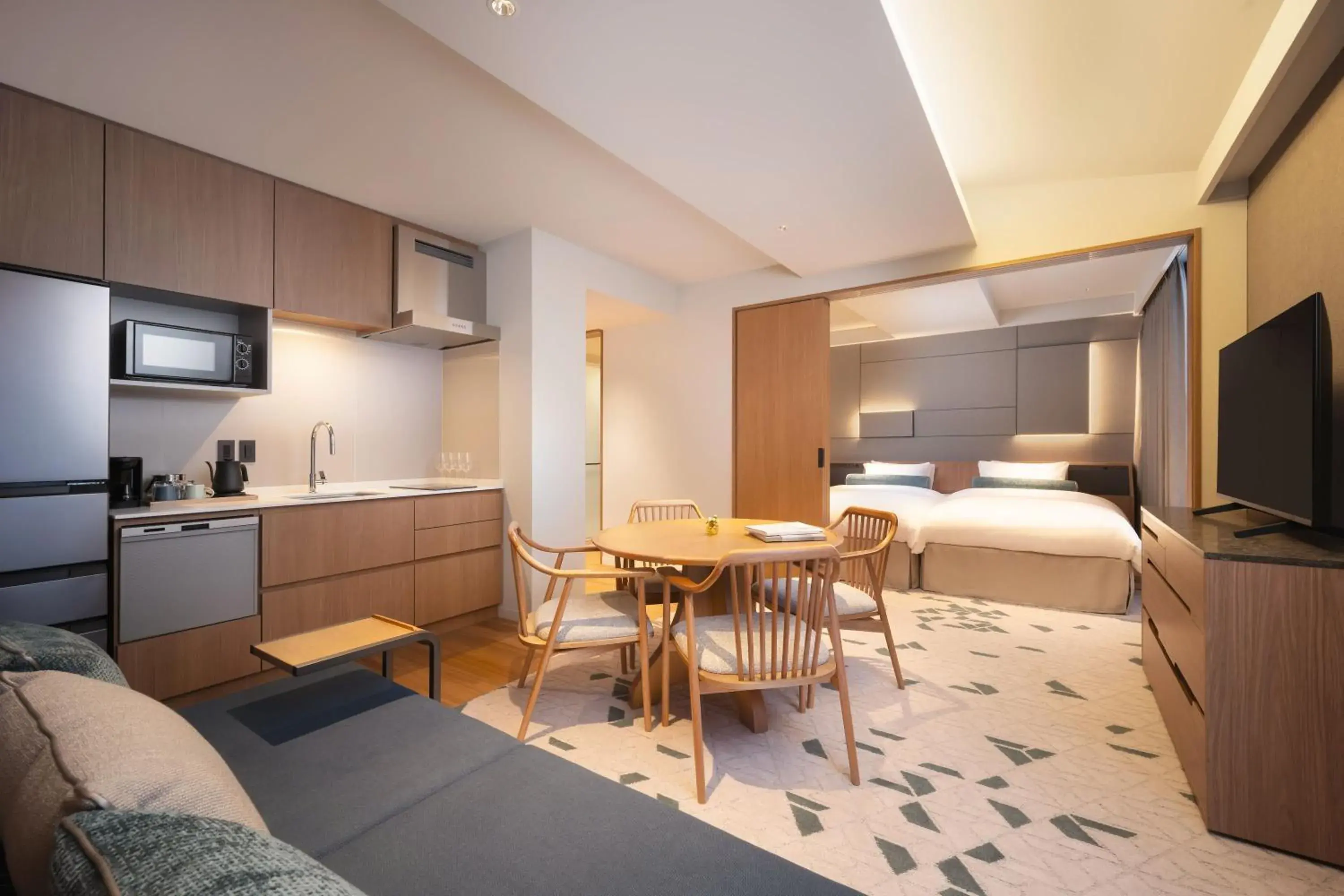 Studio Corner Suite - single occupancy in Nikko Style Niseko HANAZONO Studio Corner Suite - single occupancy in Nikko Style Niseko HANAZONO