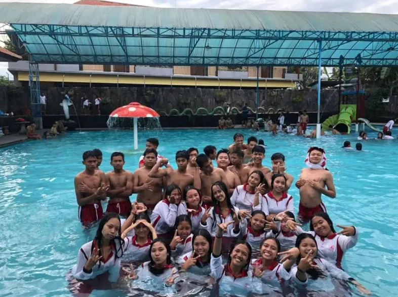 Swimming pool in Srinadi Waterpark Villa